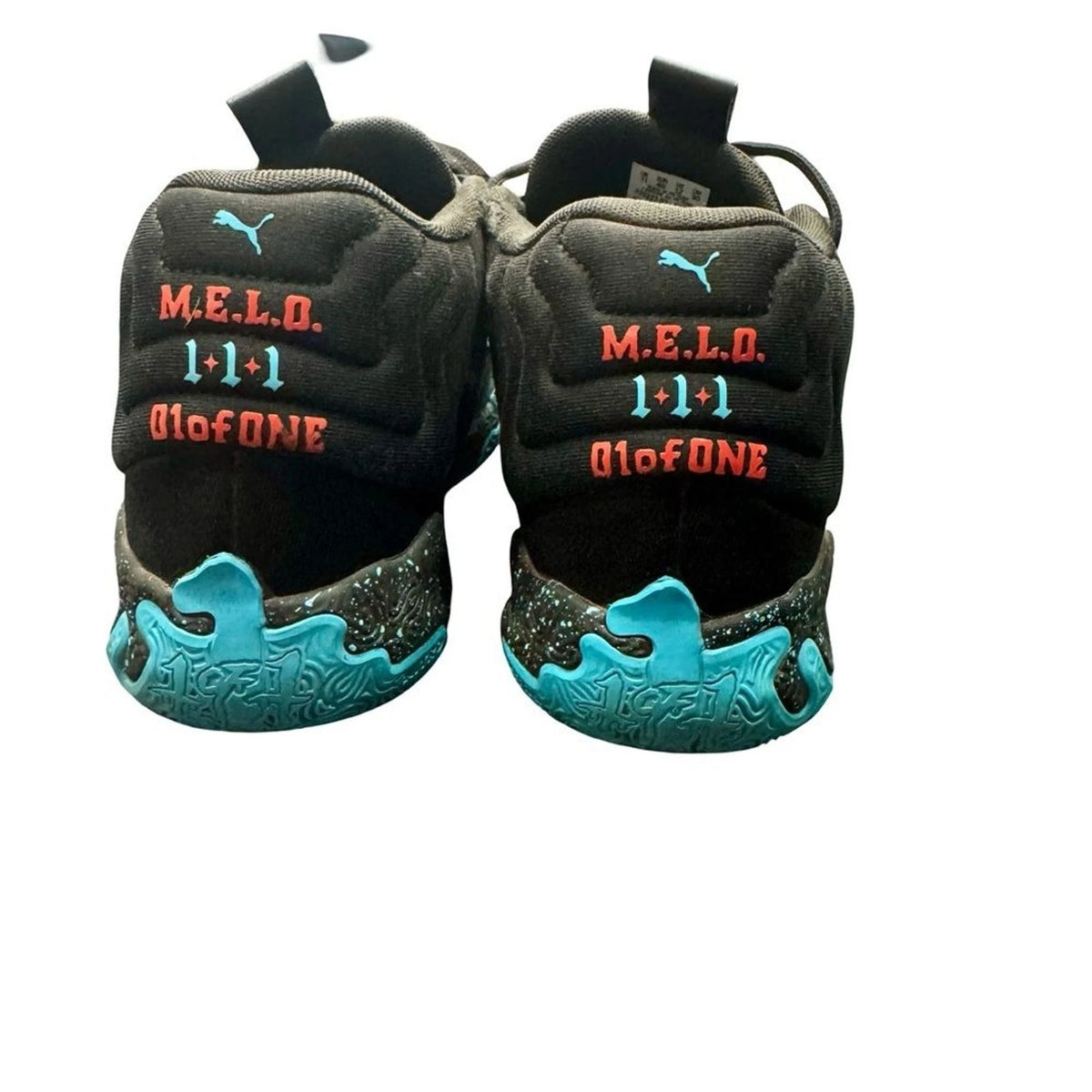 Puma LaMelo Ball MB.03 Blue Hive Basketball Shoes Men’s Size 11 Black Blue
