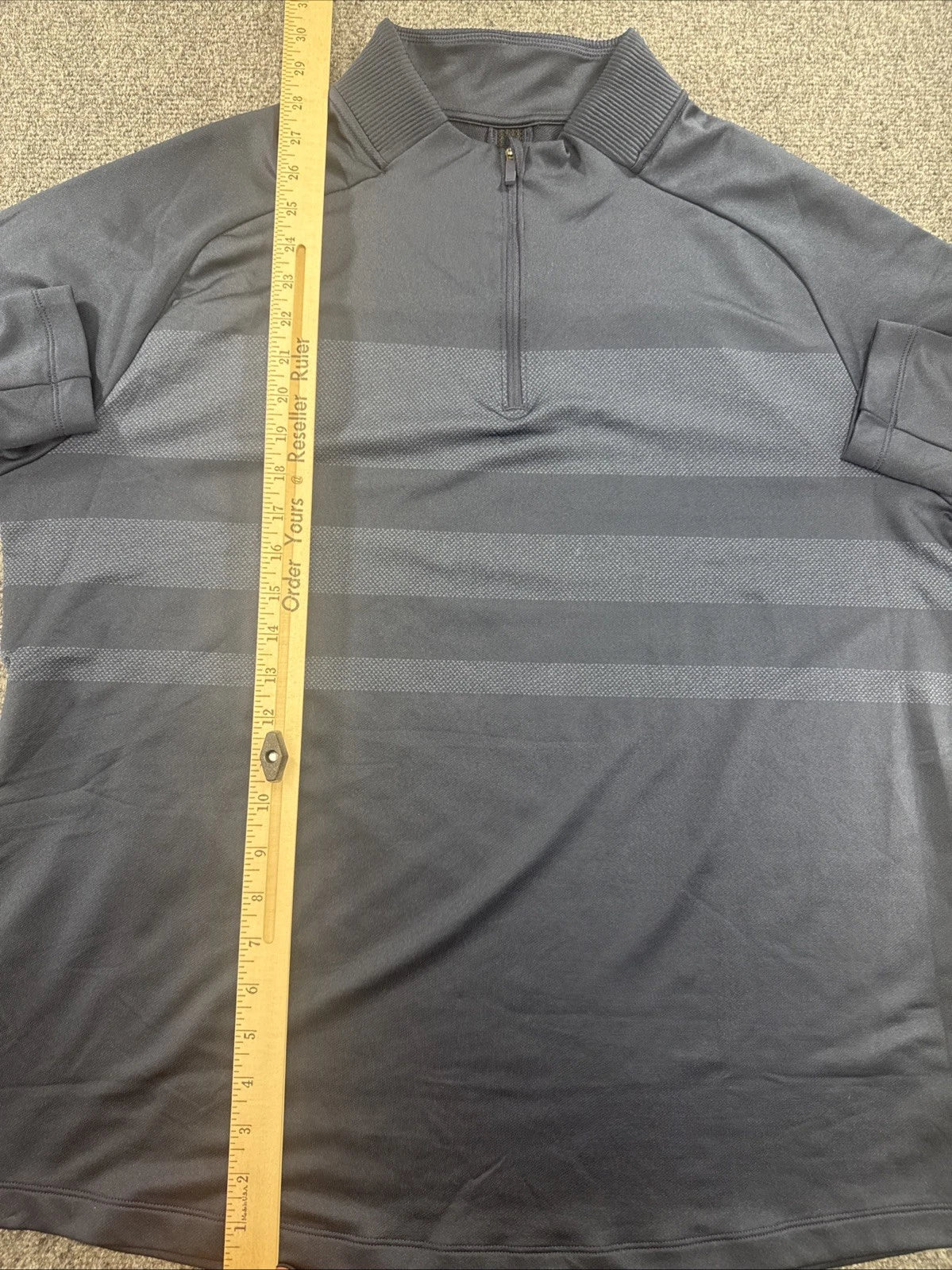 Nike Dri-FIT Vapor Golf 1/2 Zip Pullover Mens XL Obsidian BV0390-451 $110