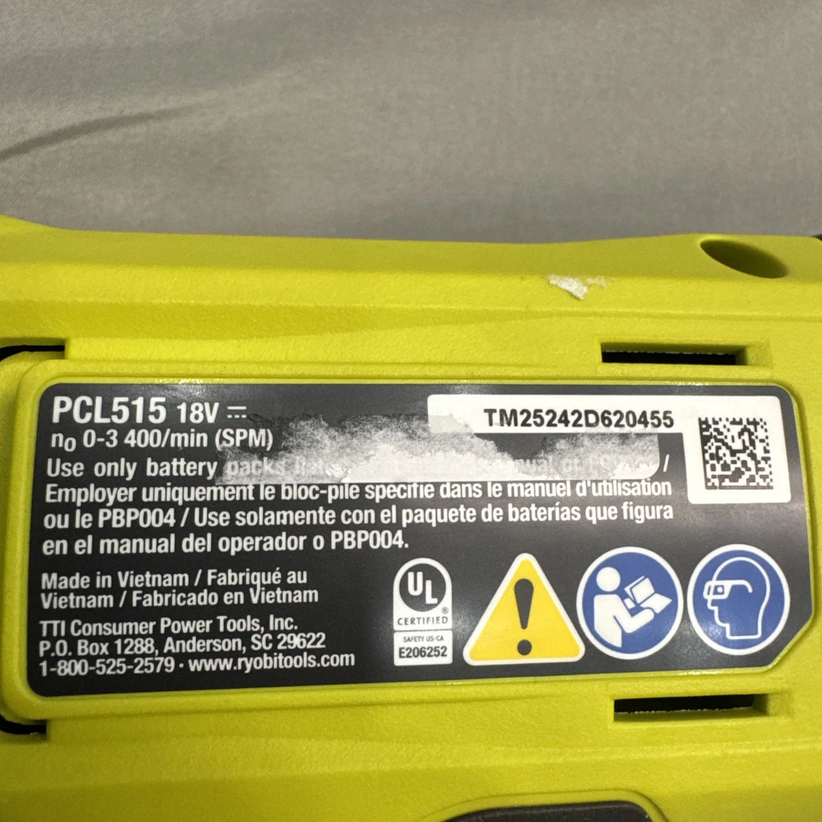 Ryobi Tool Bundle Recip Saw Orbit Sander Charger Battery Tested Working 18V