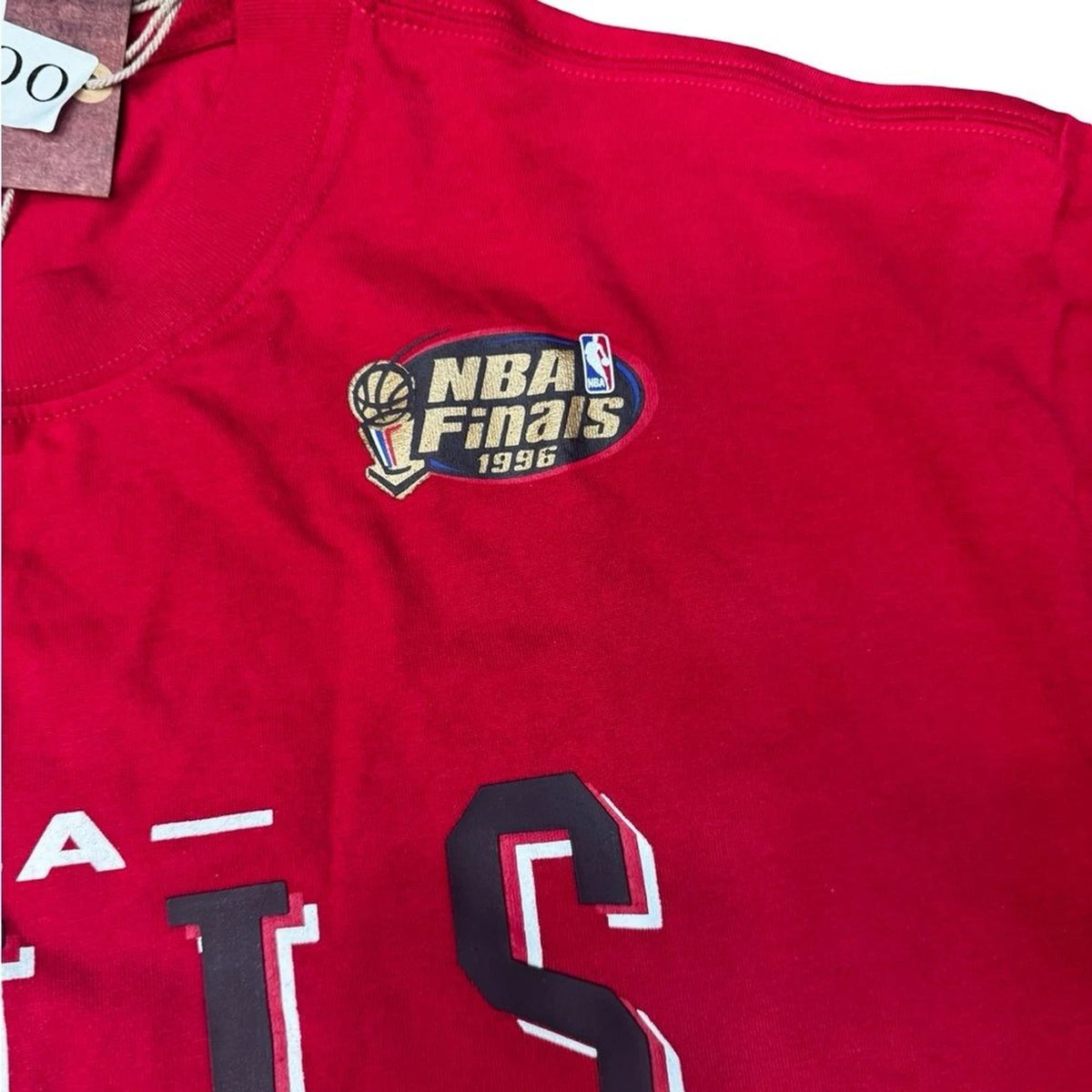 Mitchell & Ness Bulls 1996 NBA Finals Hardwood Classics Tee Red XL BNWT