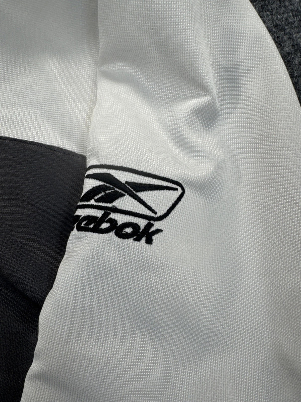Reebok Pittsburgh Steelers Jacket Mens XL Hooded Fleece Lined Gray White Yellow