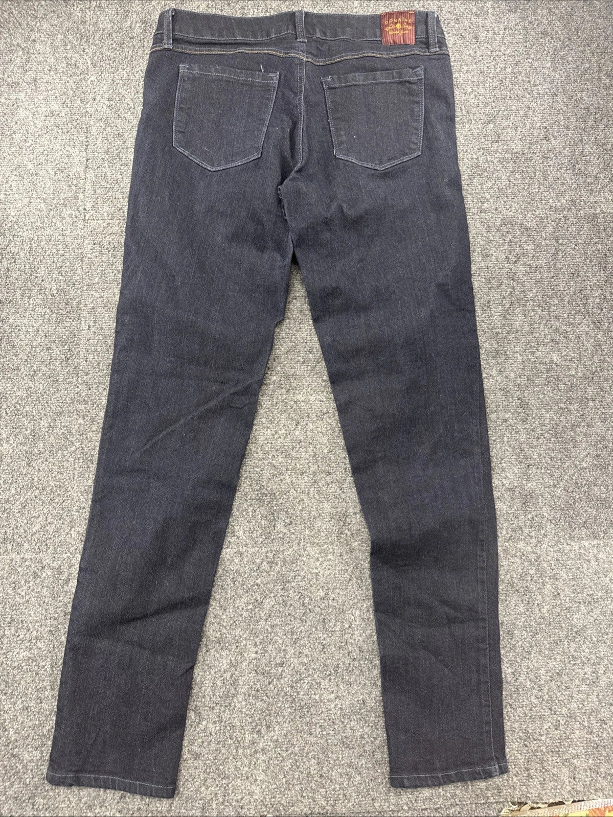 Domaine Grand Jeans Women's Size 13 Dark Wash Skinny Stretch Denim Blue Jeans