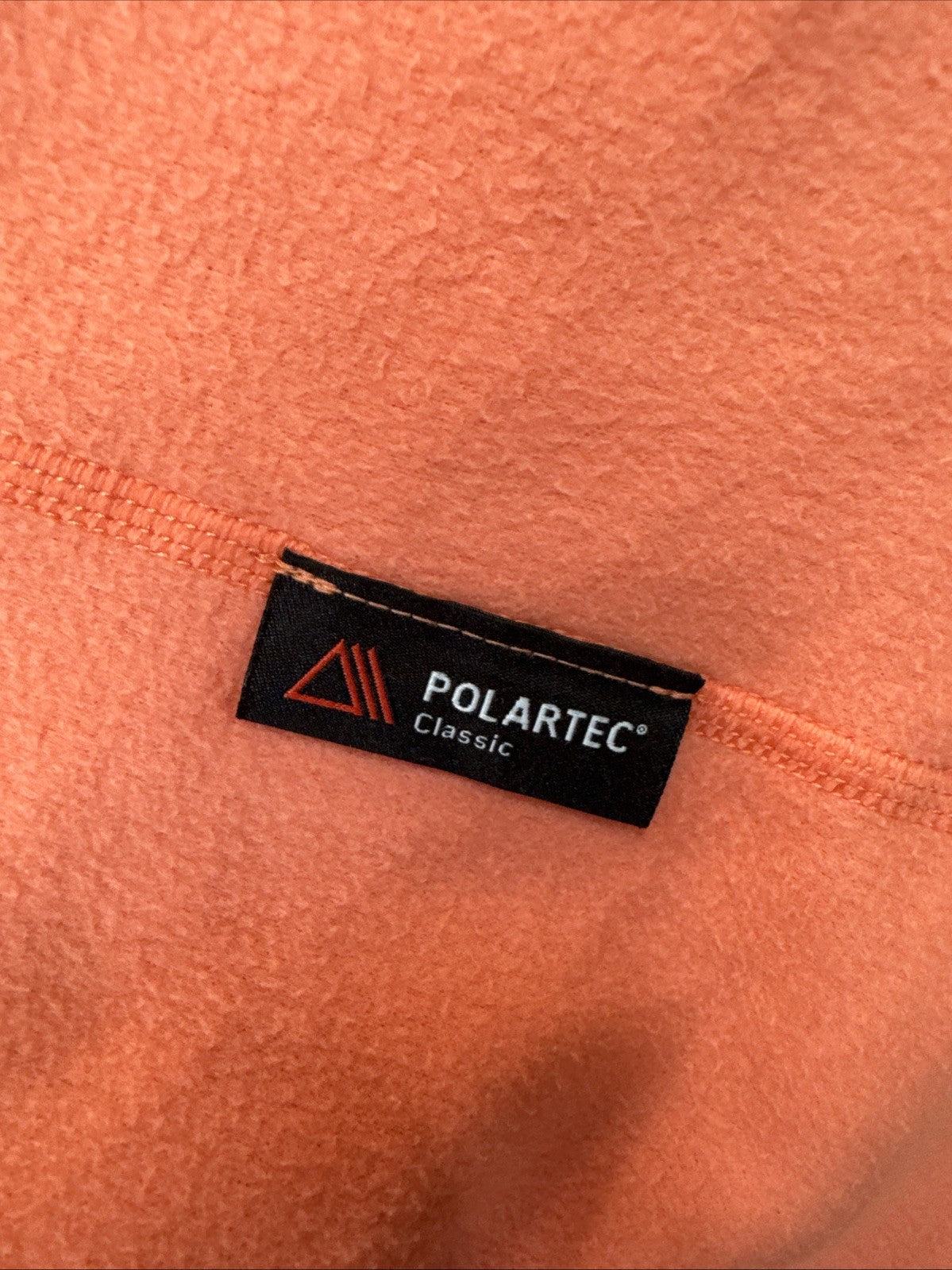 The North Face Women’s Polartec Classic Fleece Hoodie Jacket Large Orange