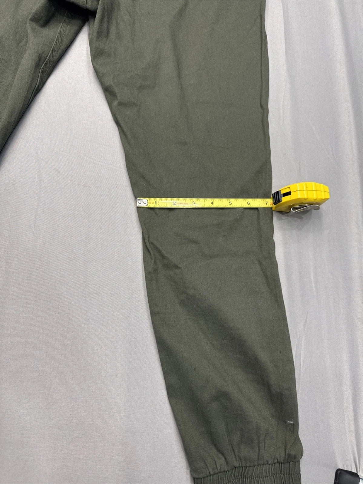 RD Style Women's Small Green Joggers Zipper Waist Activewear Pants EUC