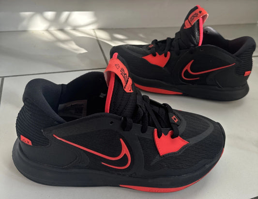 Nike Kyrie Low 5 DJ6012-004 Men's 7.5 Black Bright Crimson Basketball Shoes