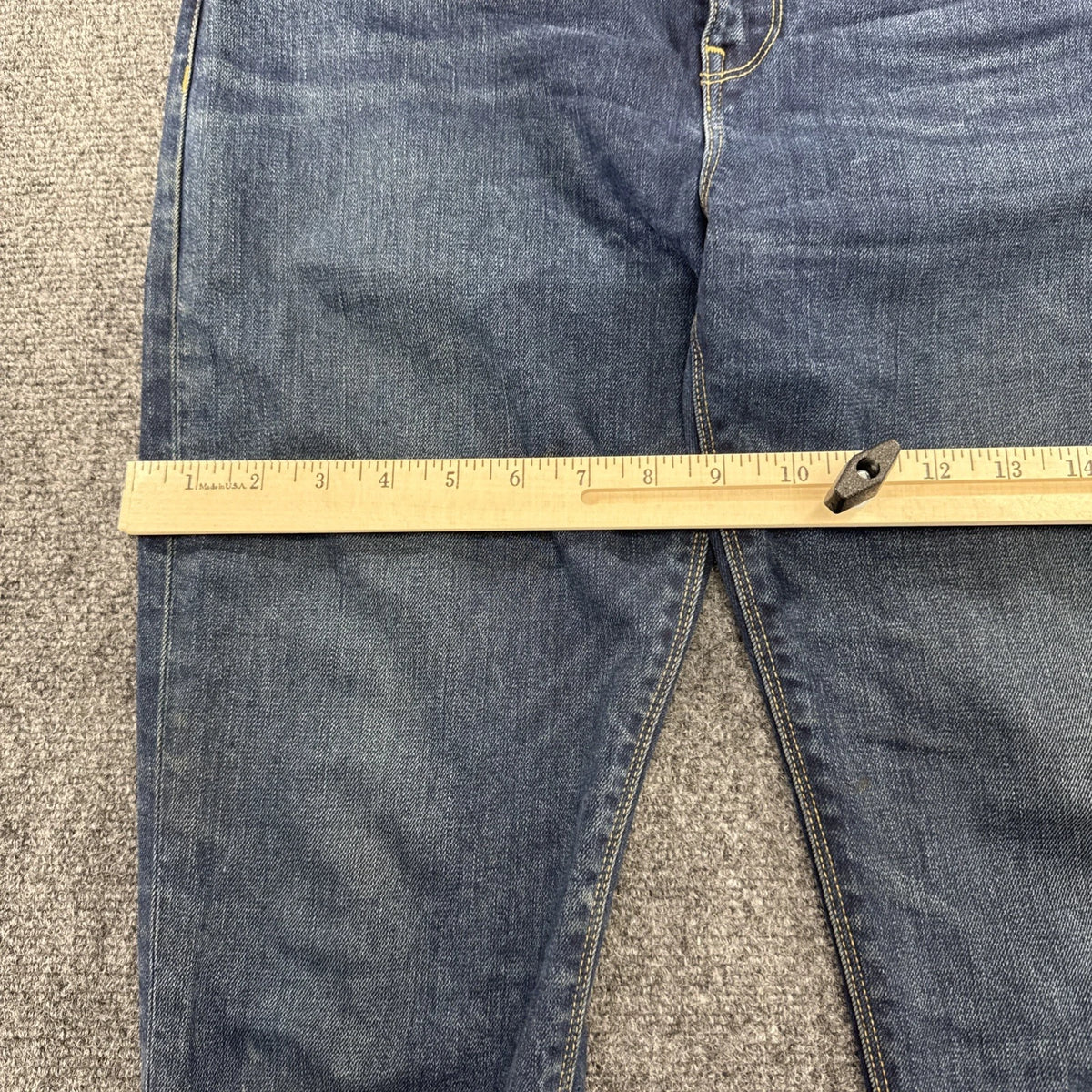 Hudson Women’s Size 30 Blue Wash Slim Straight 5 Pocket Denim Jeans