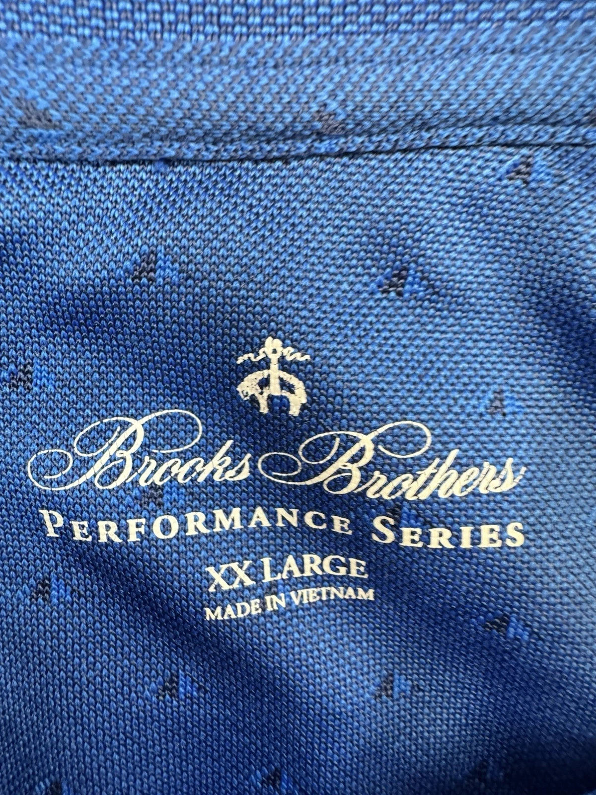 Brooks Brothers Women's Royal Blue Polo Button-Up Shirt XL Pre-Owned