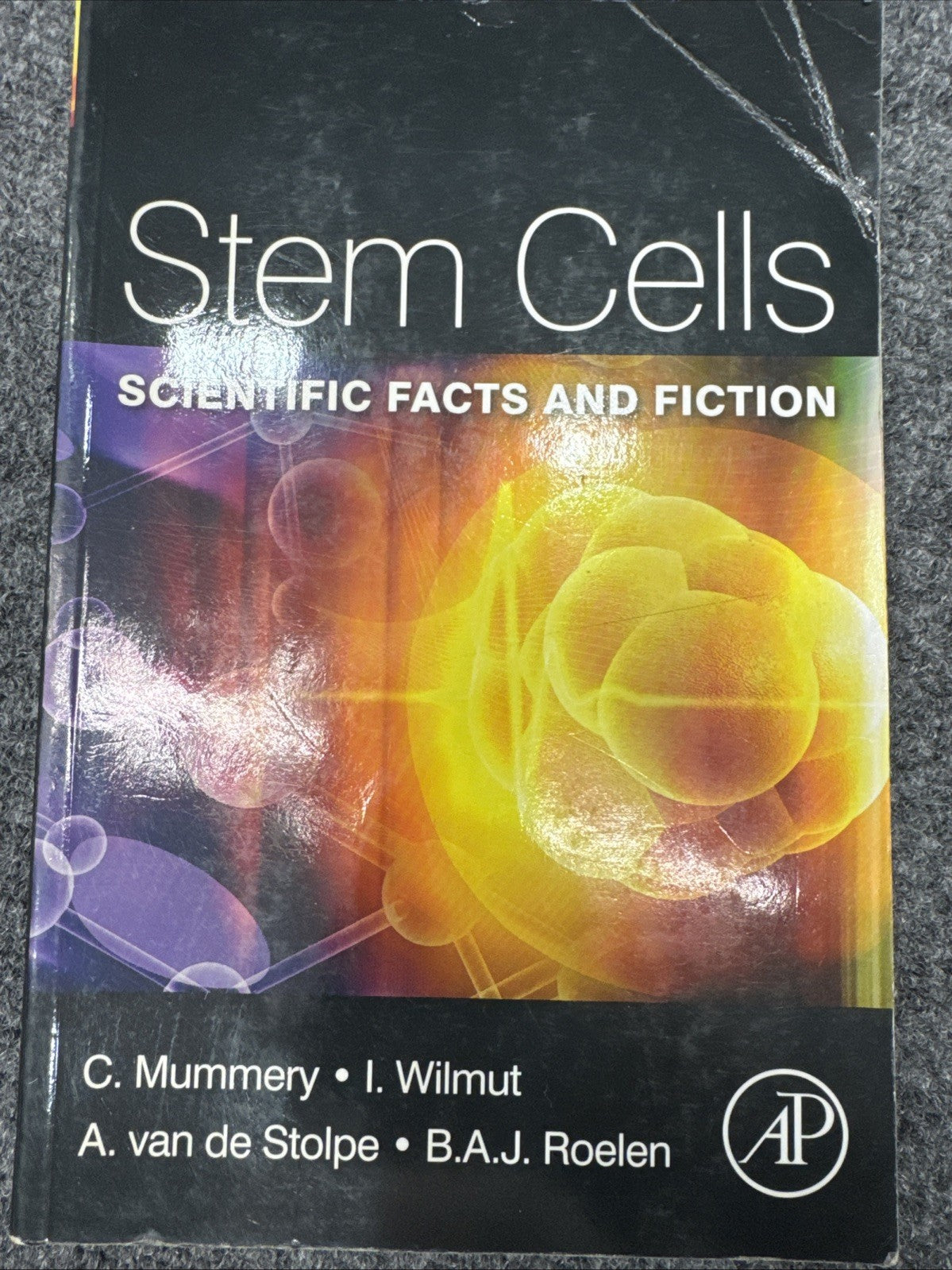 Stem Cells Scientific Facts and Fiction Mummery Wilmut Hardcover Biology Book