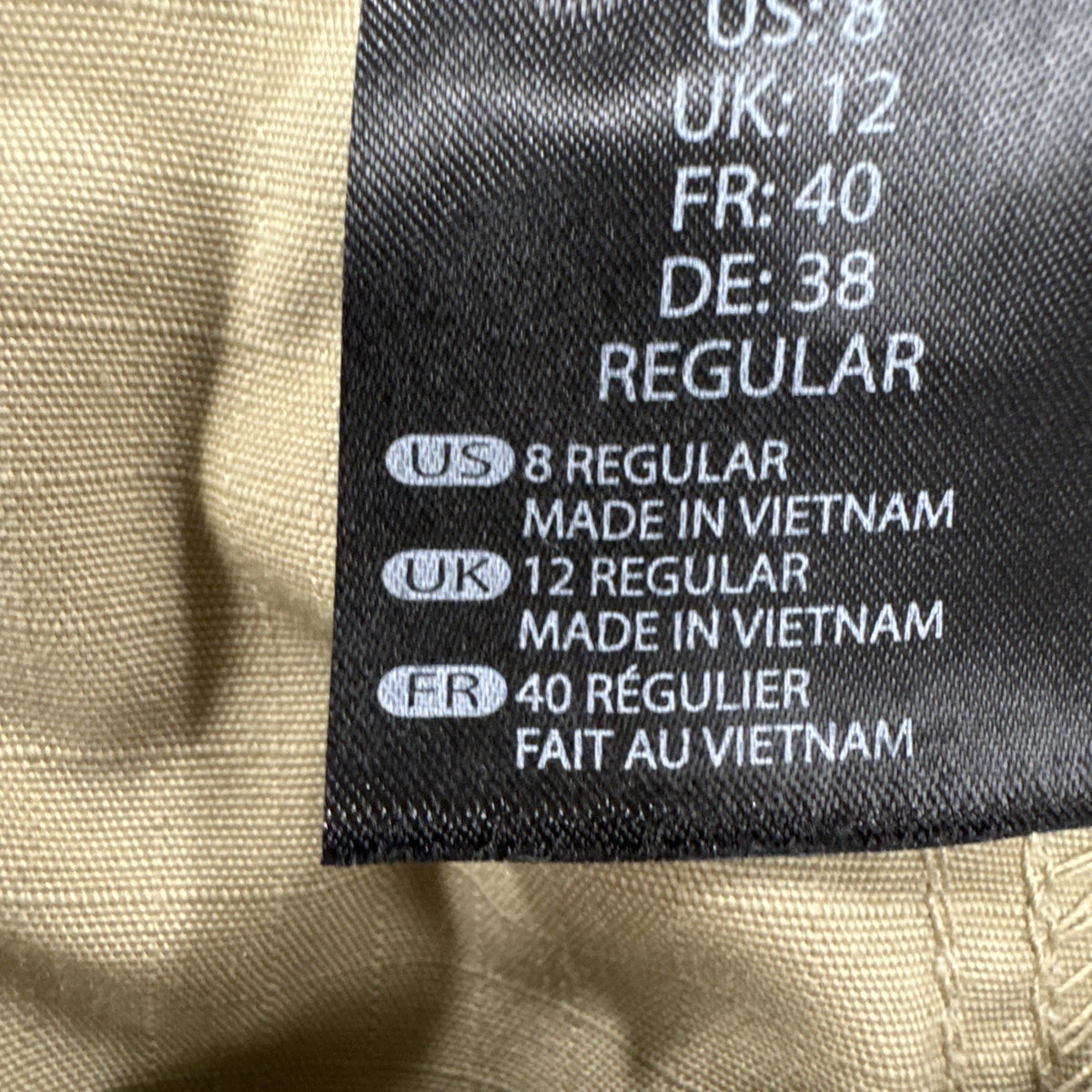 5.11 Tactical Women’s Cargo Pants Khaki Ripstop Utility BNWOT Size 8