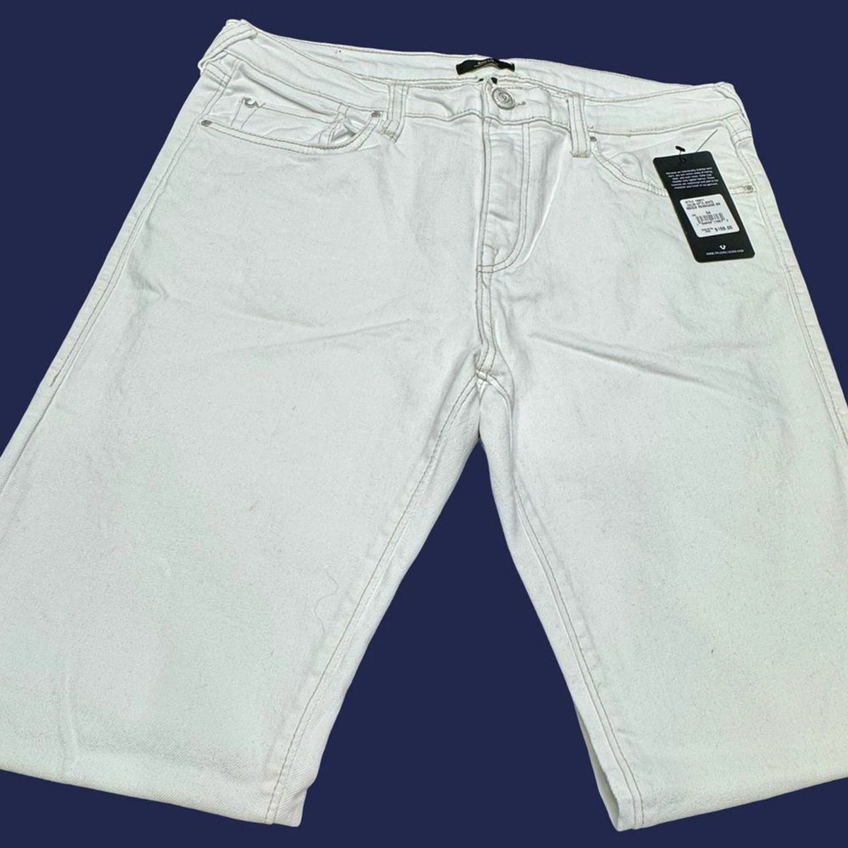 True Religion Rocco Relaxed Skinny Jeans Men’s 34x32 Light Wash BNWT