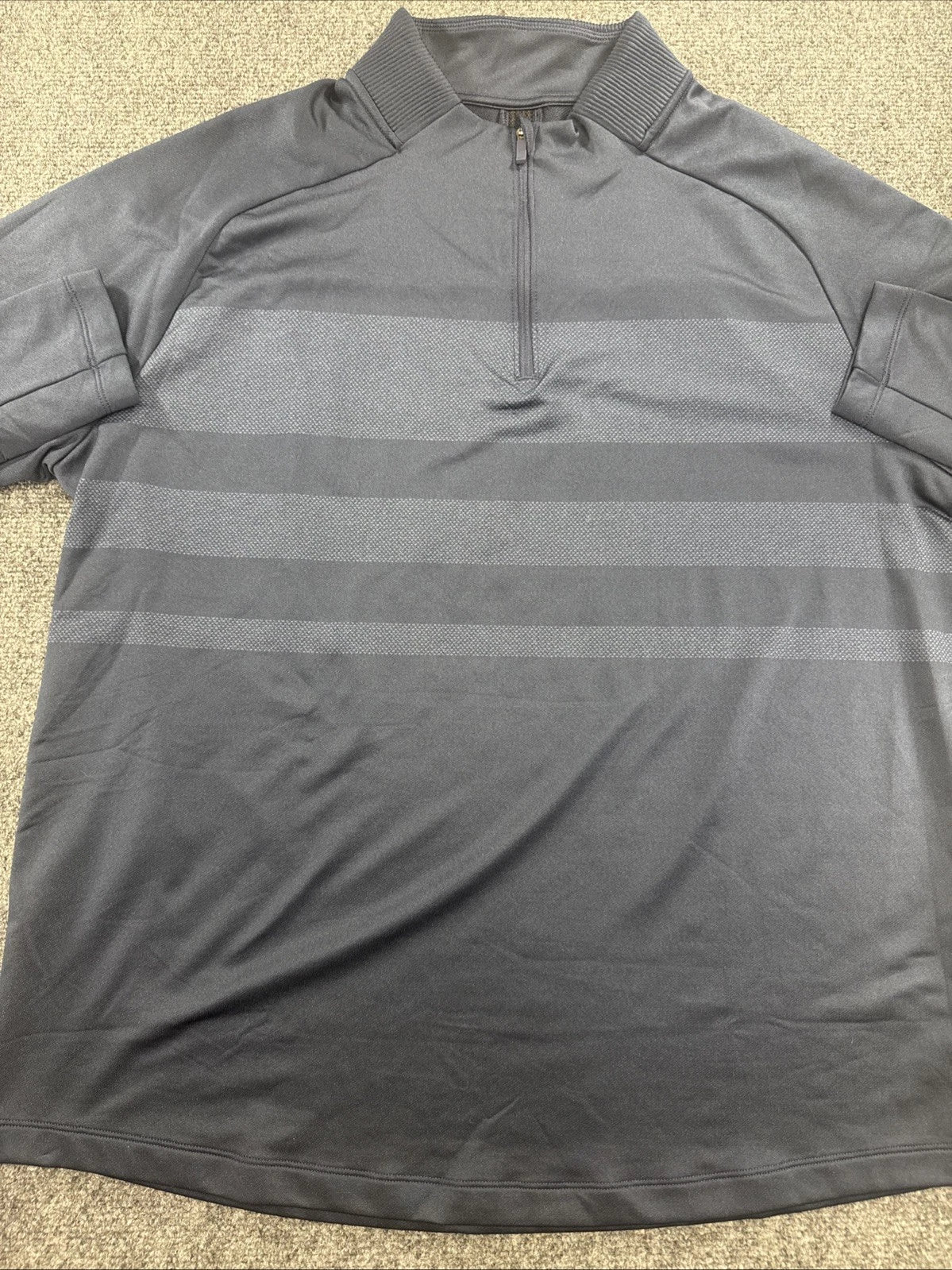 Nike Dri-FIT Vapor Golf 1/2 Zip Pullover Mens XL Obsidian BV0390-451 $110