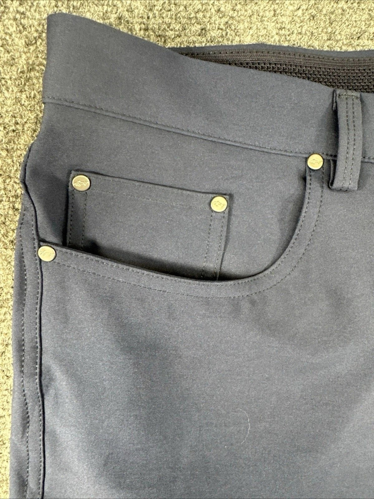 Greg Norman Golf Pants Men’s 38x29 Navy Blue Stretch Performance BNWOT