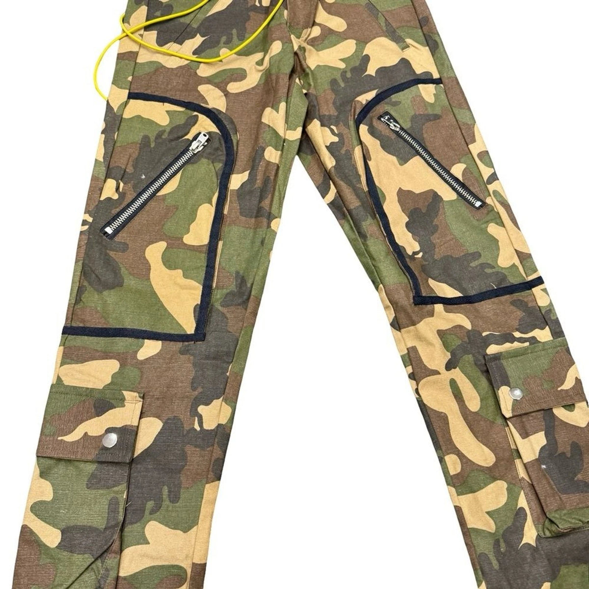 MNML Camouflage Cargo Pants Mens Small Green Utility Streetwear NWT