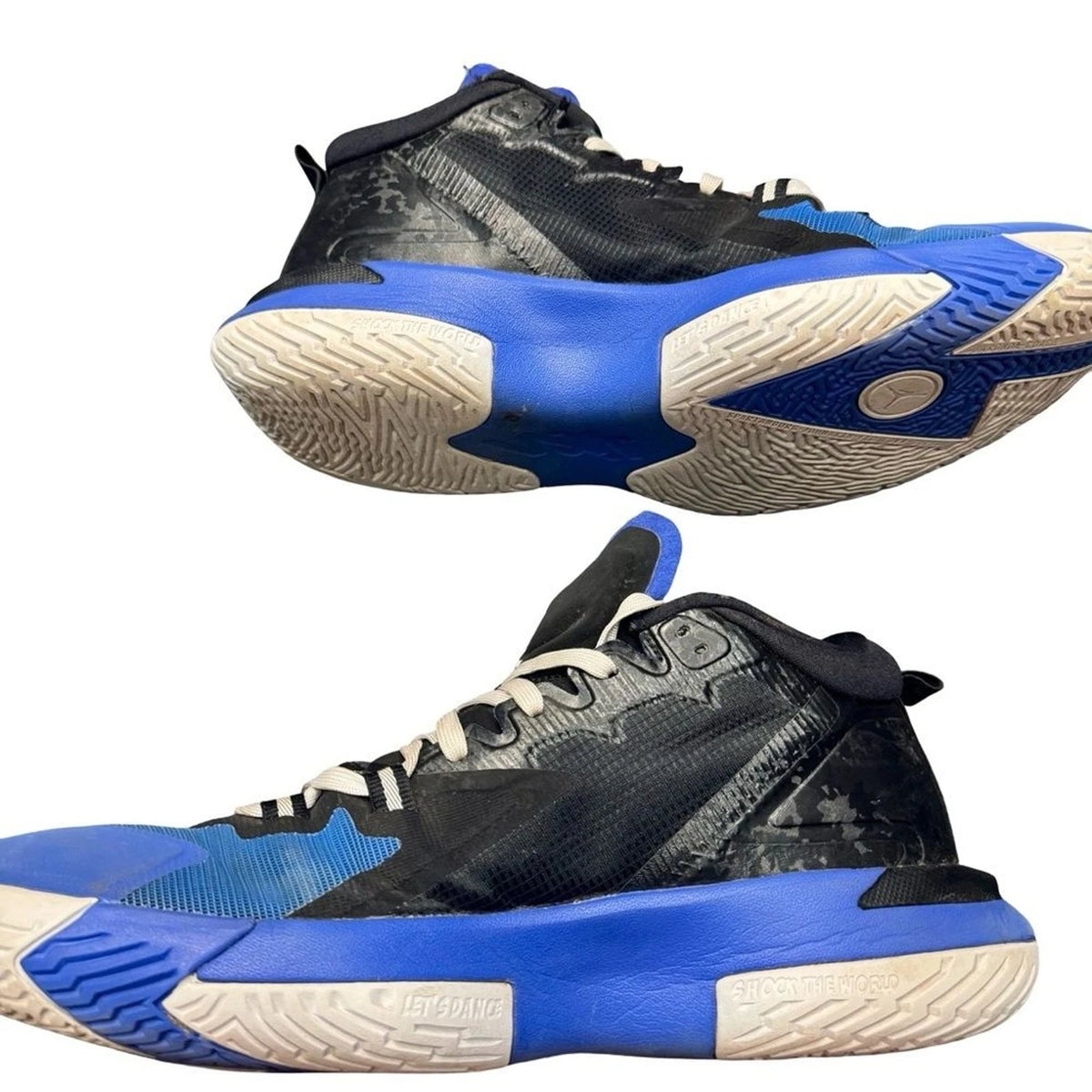 Jordan Zion 1 Duke Men’s 12 Black Hyper Royal DA3130-004 No Box