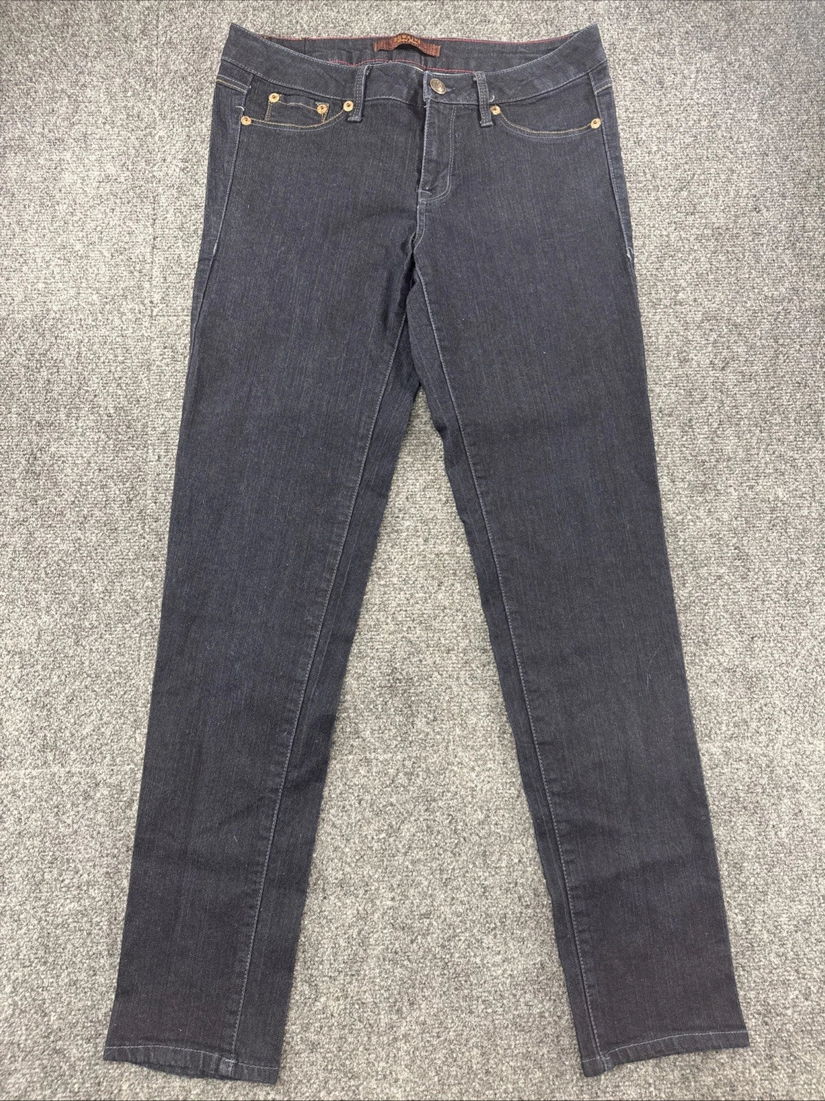Domaine Grand Jeans Women's Size 13 Dark Wash Skinny Stretch Denim Blue Jeans