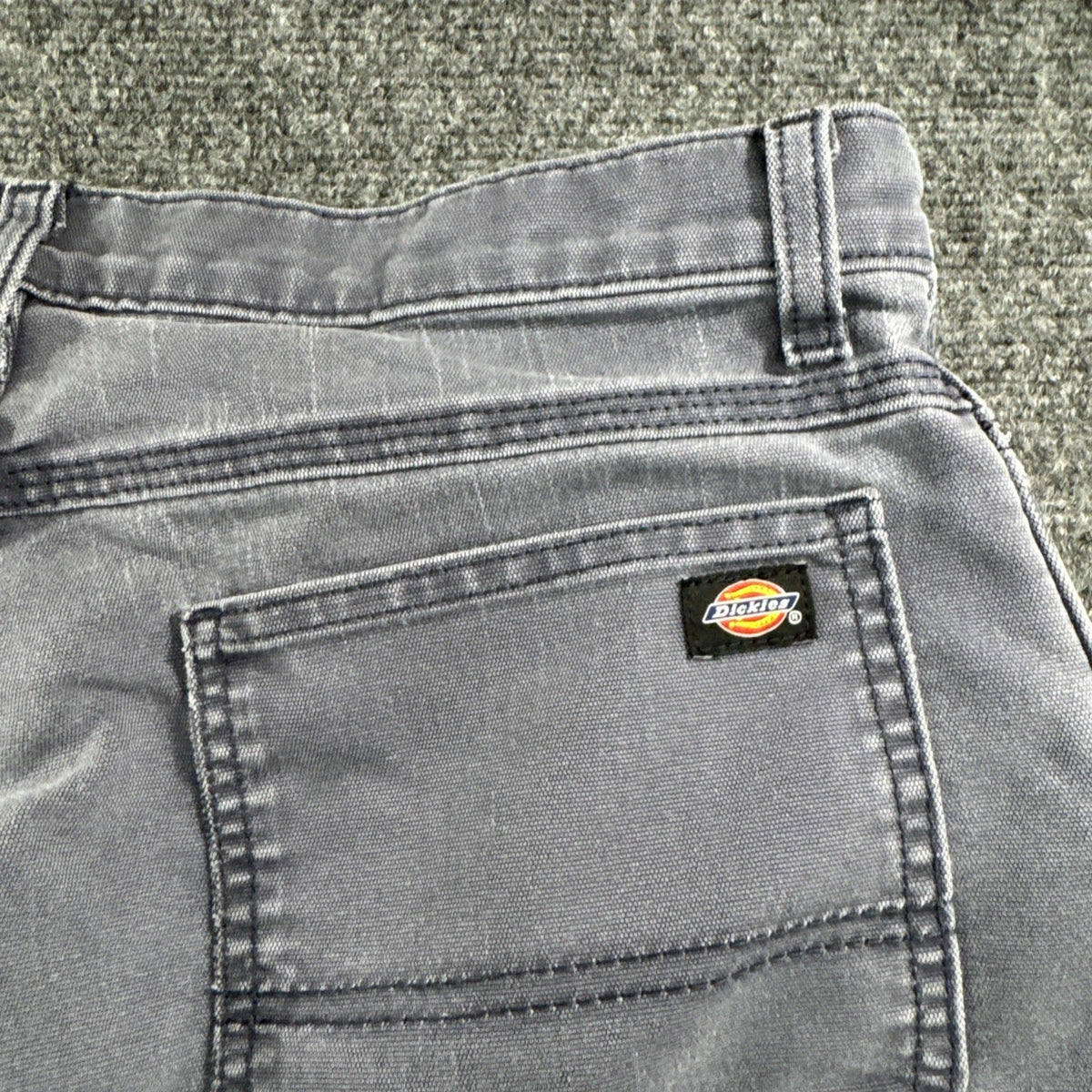 Dickies FLEX Carpenter Work Pants Gray Utility Relaxed Fit Men’s 30x32