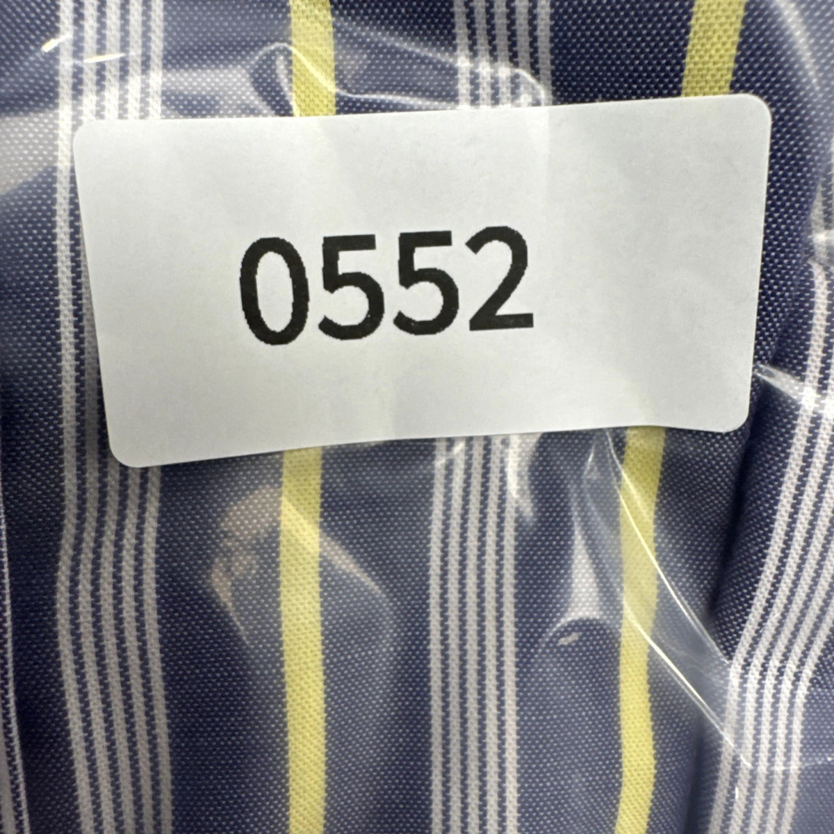 Vintage John Henry Pinpoint Oxford Shirt 16 32-33 Made USA Striped Pima