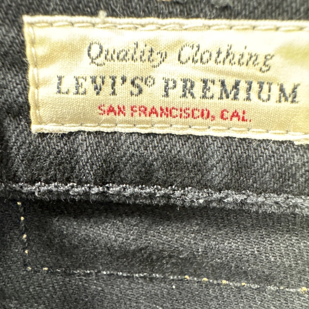 Levi's 501 Original Fit Jeans Black W24 L30 Button Fly BNWOT Women's