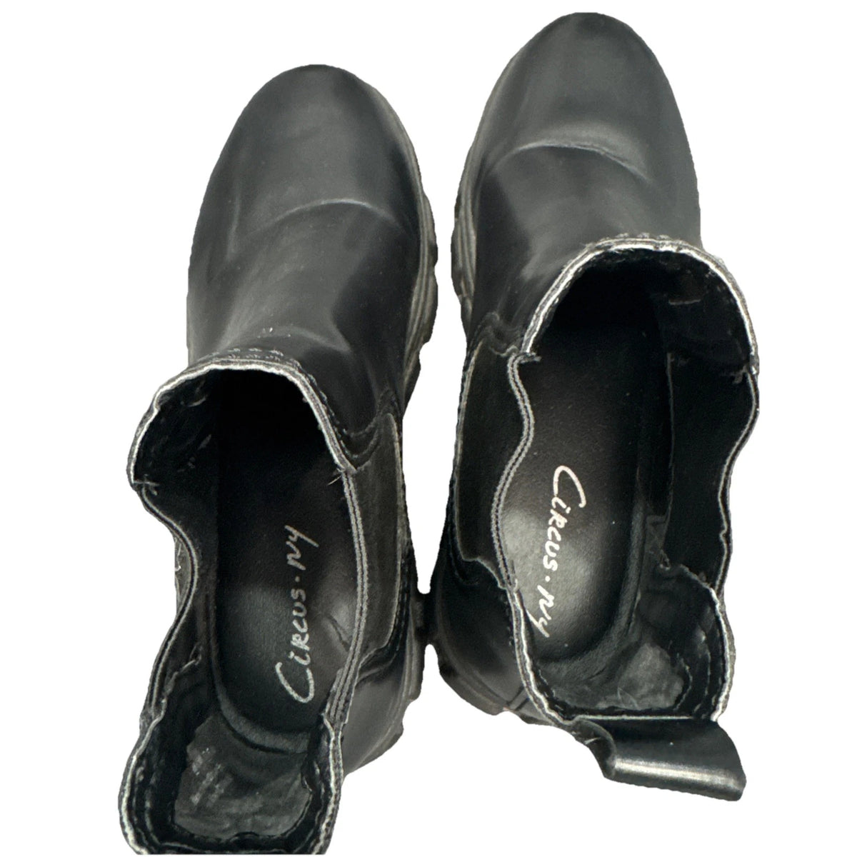 Circus NY Sam Edelman Darielle Chelsea Boots Women's 6.5 Black Platform