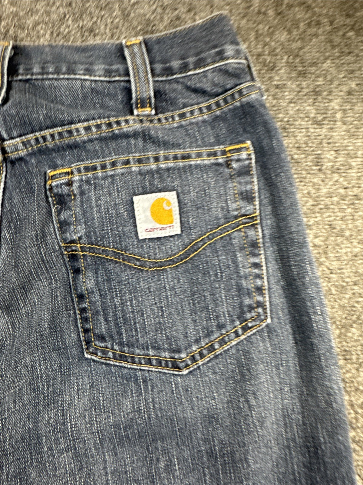 Carhartt Relaxed Fit Holter Jeans Men’s 30x32 Bedrock Straight Leg 101483