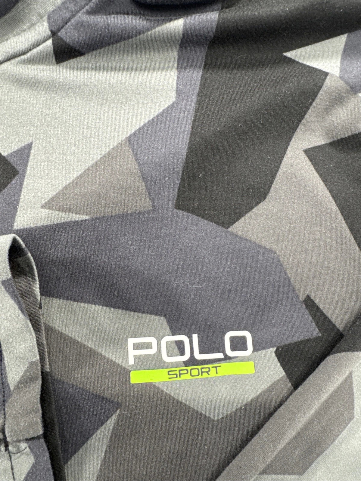 Polo Sport Ralph Lauren Men's XL Camo Quarter Zip Performance Pullover