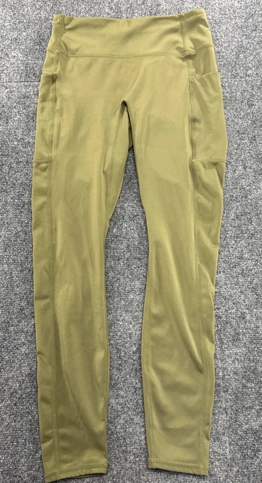 Fabletics Anywhere Motion365+High Waisted Pocket Leggings Green Size Tag Removed