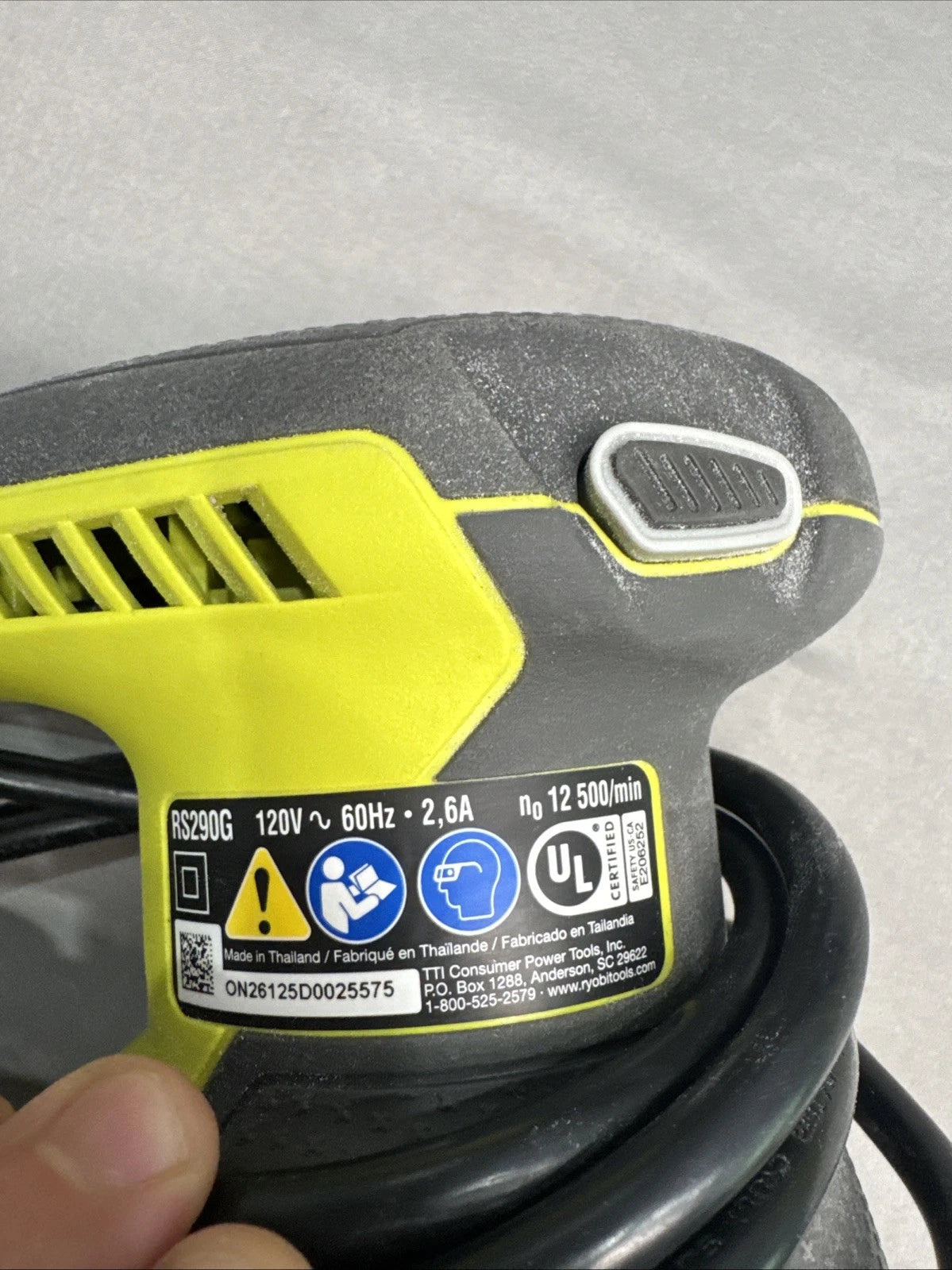 Ryobi Tool Bundle Recip Saw Orbit Sander Charger Battery Tested Working 18V