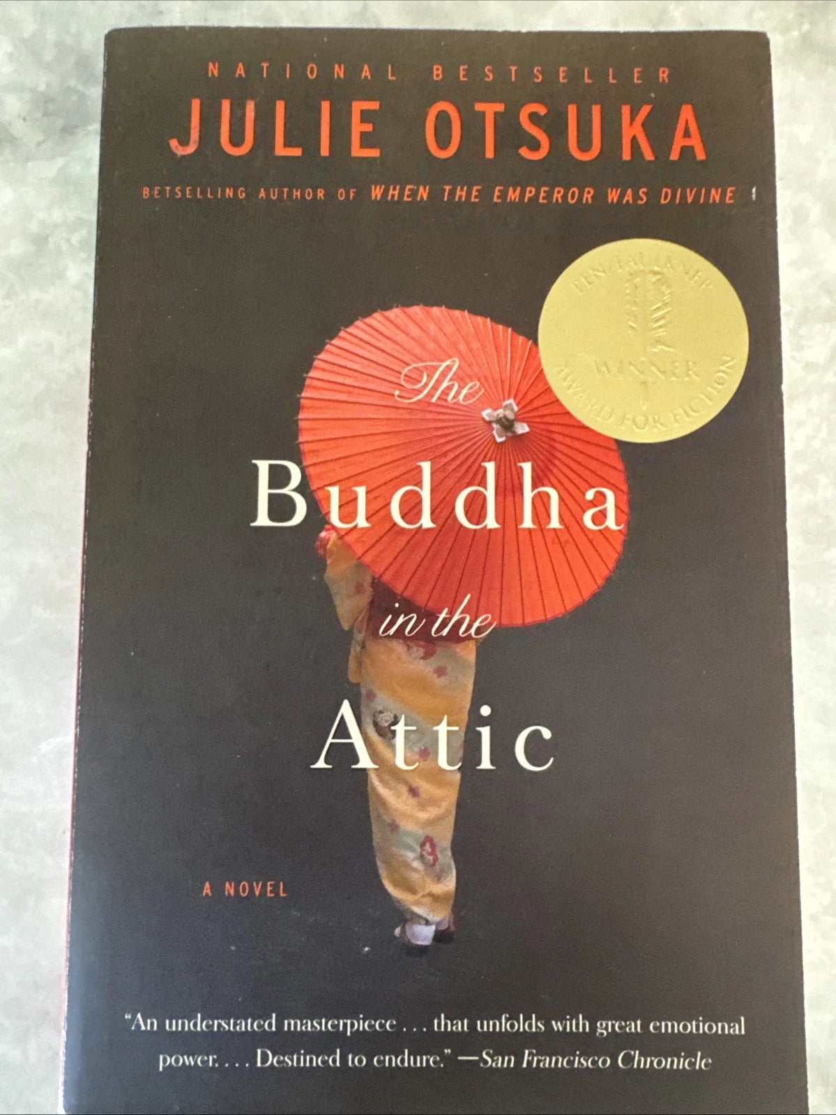 The Buddha in the Attic Julie Otsuka Paperback National Book Award Novel