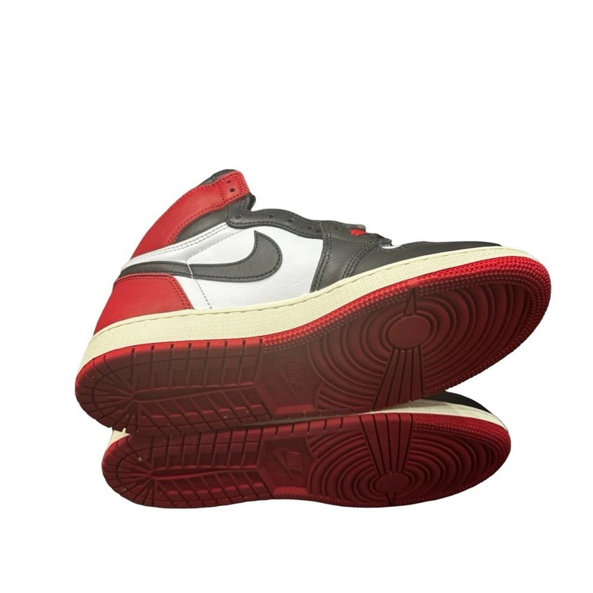 Air Jordan 1 High OG Black Toe Reimagined GS 5.5Y Womens 7 FD1437-106 No Box