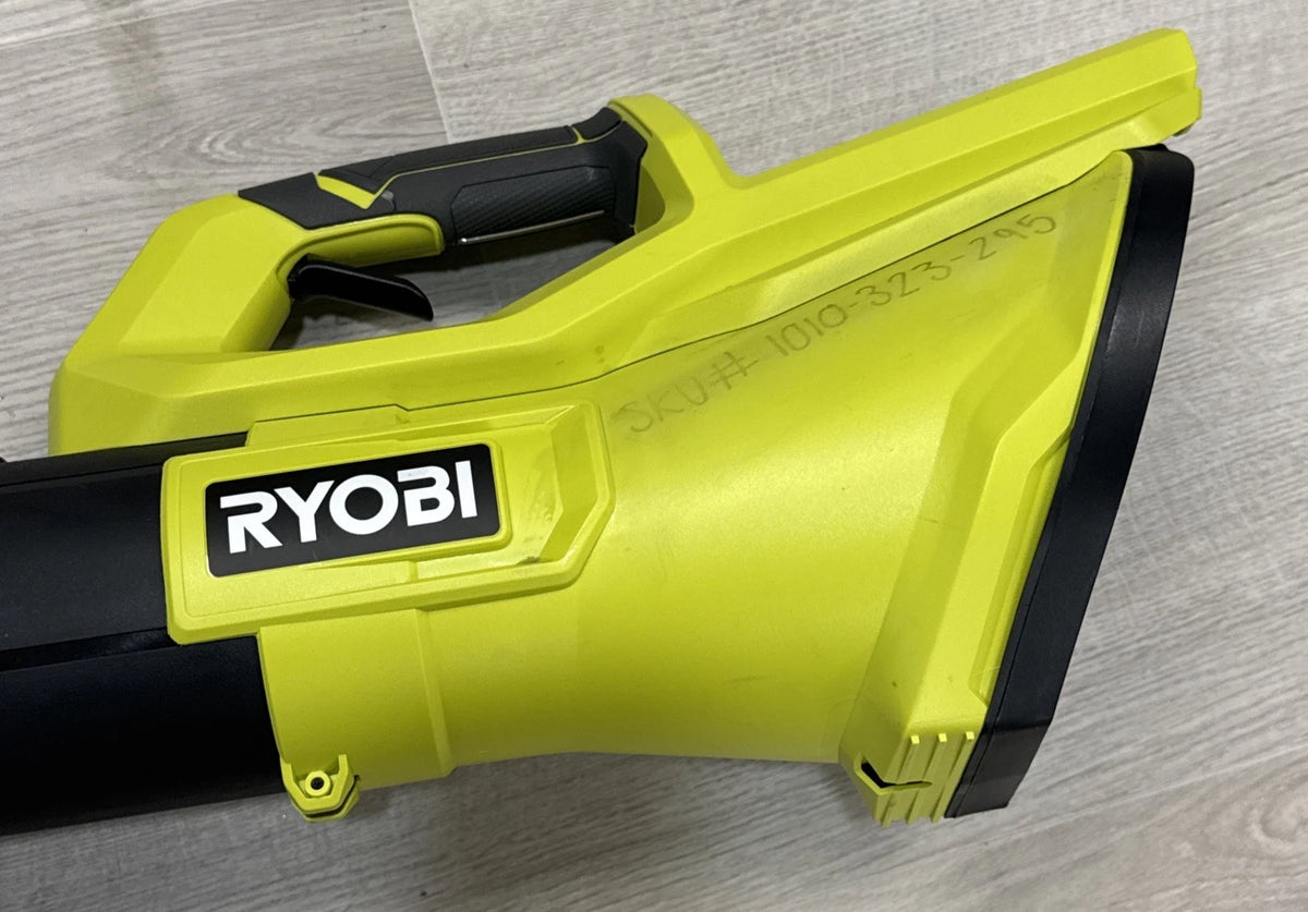 Ryobi ONE+ 18V Cordless Leaf Blower Tool Only Green EUC Yard Lawn