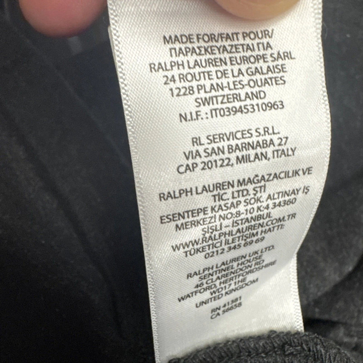 Polo Ralph Lauren Classic Fit Polo Shirt Charcoal Gray Men’s Large Pony