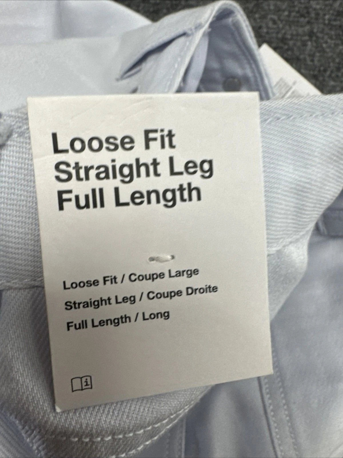 Nike SB Loose Fit Skate Pants Men’s 30 Light Gray Straight Leg NWT