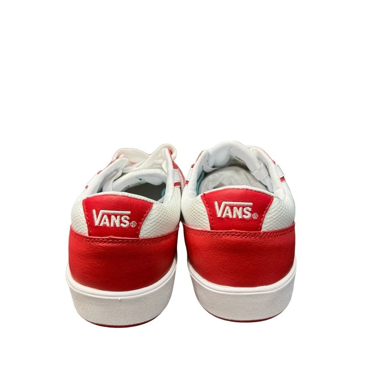 Vans Lowland CC ComfyCush Red White Men’s 10.5 Women’s 12 Sneakers NIB