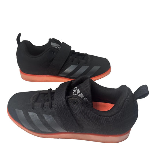 adidas Powerlift 4 Men’s 13.5 Black Signal Coral Weightlifting Shoes EF2981