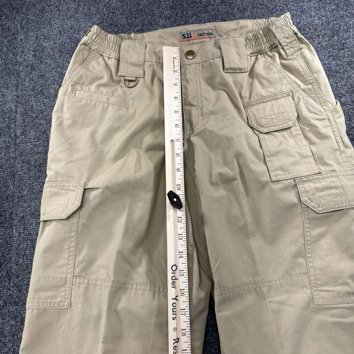 5.11 Tactical Womens 8 Regular Khaki Ripstop Cargo Utility Pants BNWOT