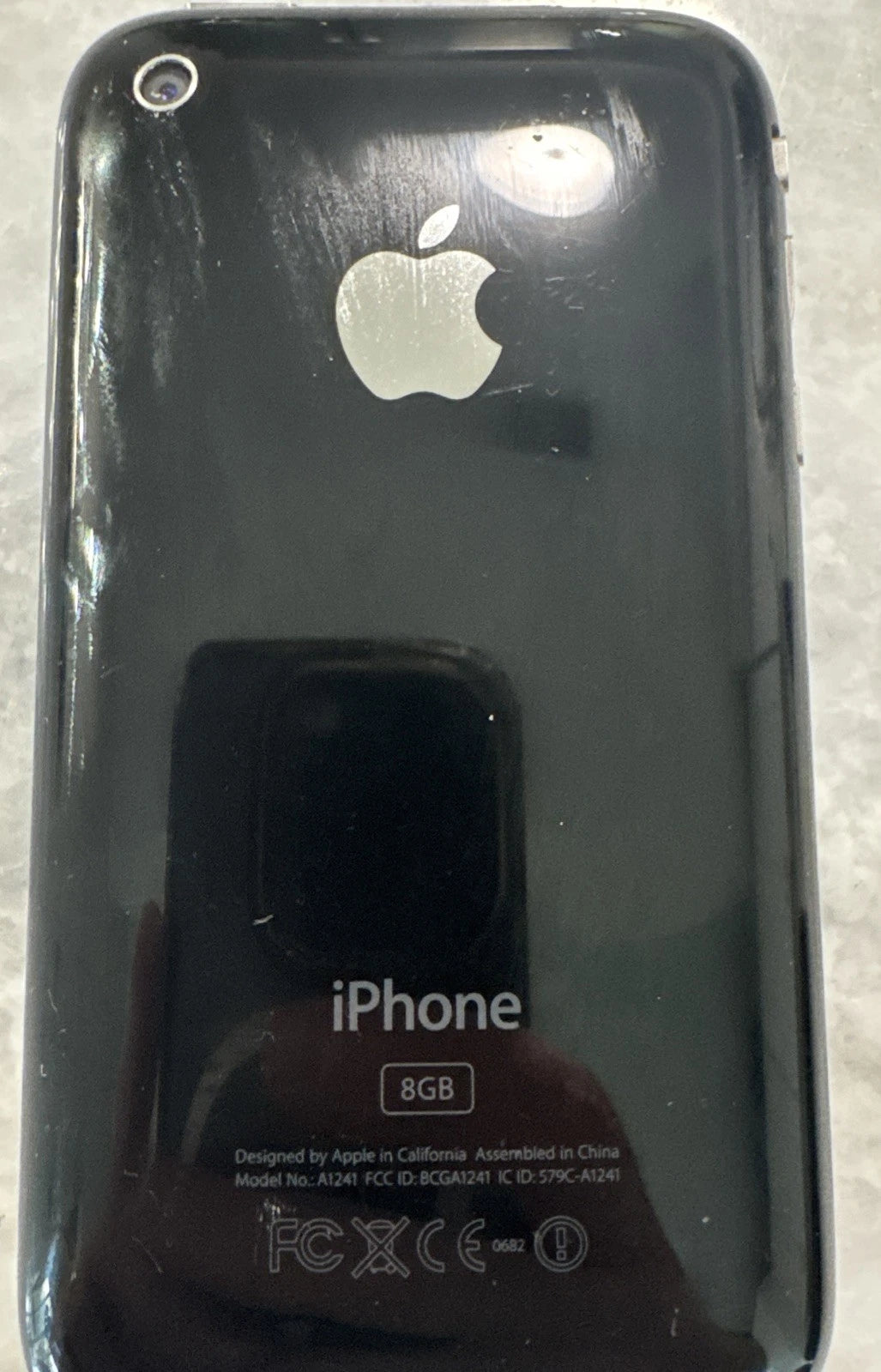 Apple iPhone 3GS 8GB Black A1241 Tested Working Vintage Smartphone Phone Only