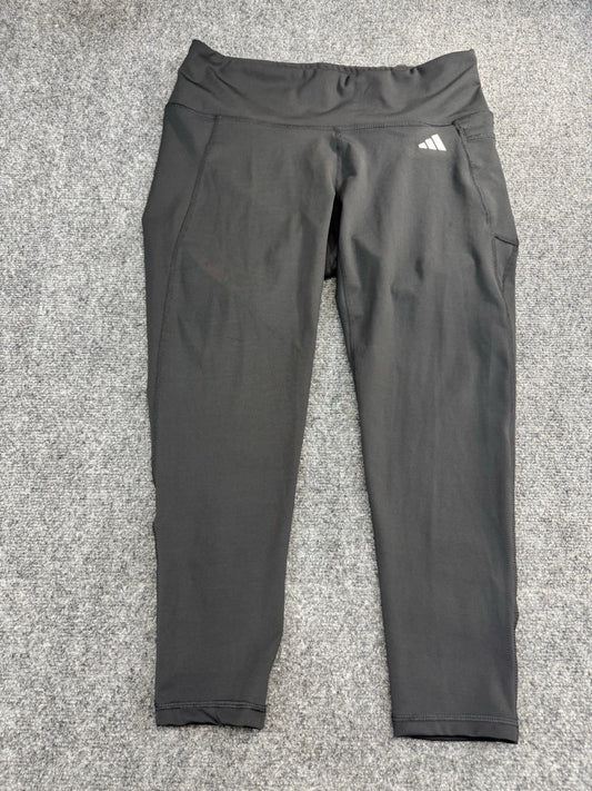 adidas Optime ST Women's 1X Black 7/8 Training Tights NWT