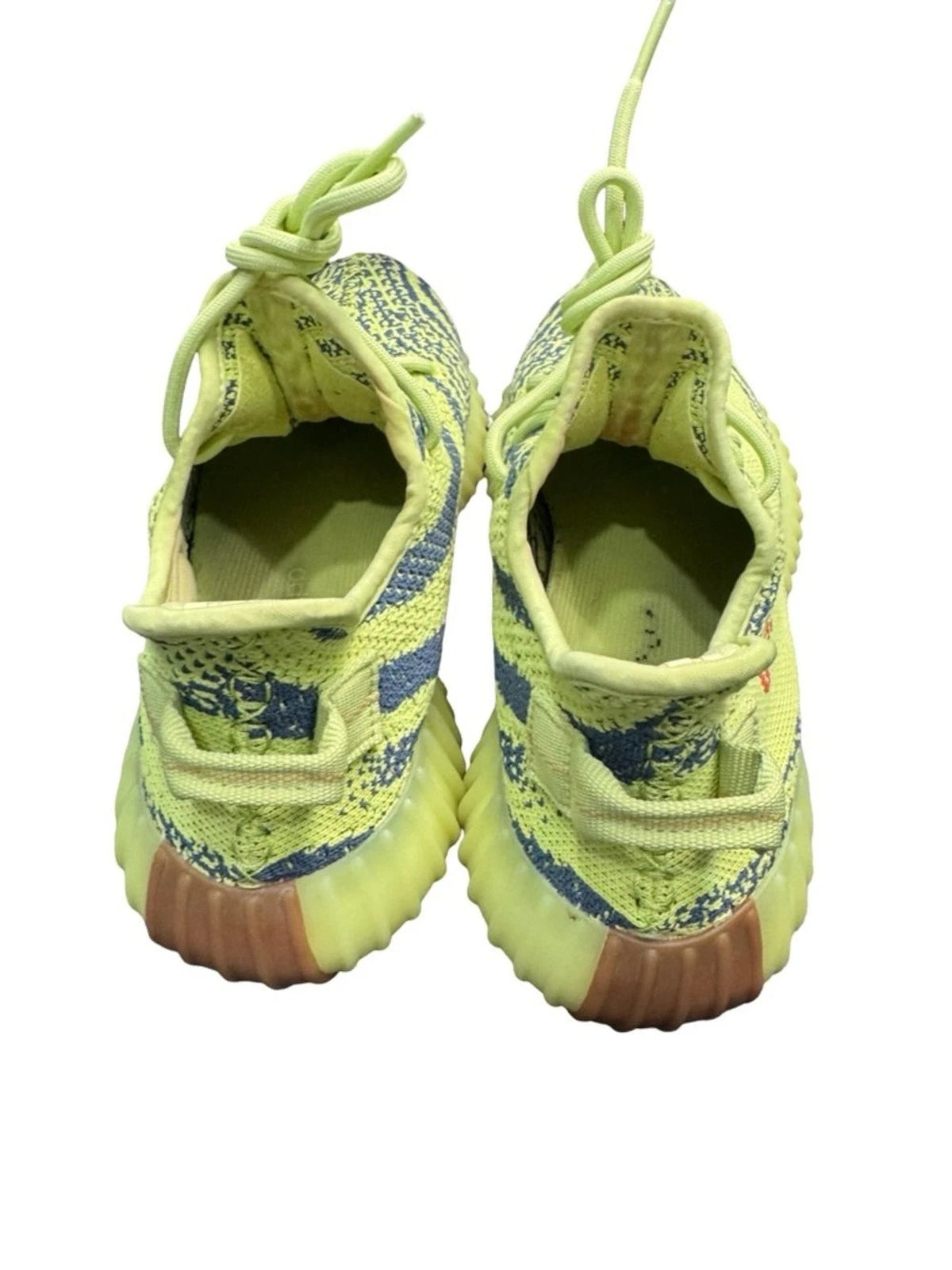 adidas Yeezy Boost 350 V2 Semi Frozen Yellow Mens 6.5 B37572 OG Box