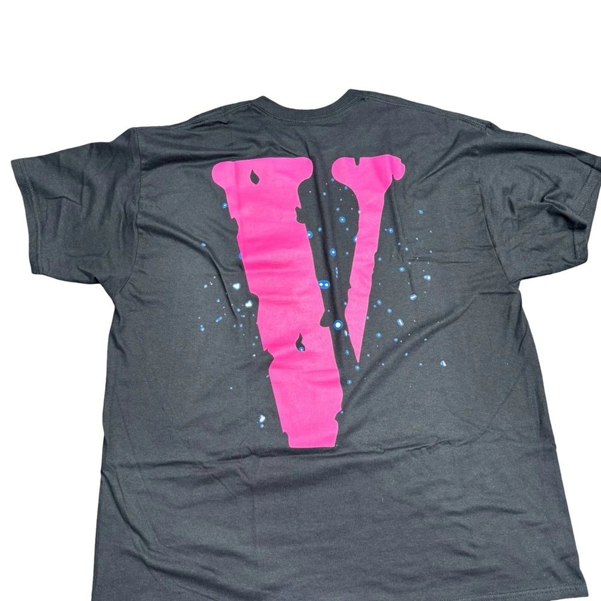 Pop Smoke x VLONE King of New York T-Shirt Men’s XXL Black Pink NWOT