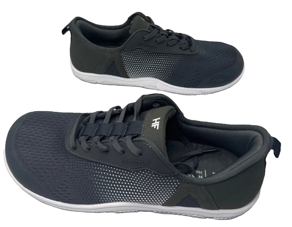 HIKE Footwear Barefoot Shoes Mens 11-11.5 Womens 13-13.5 Black Gray BNWOT