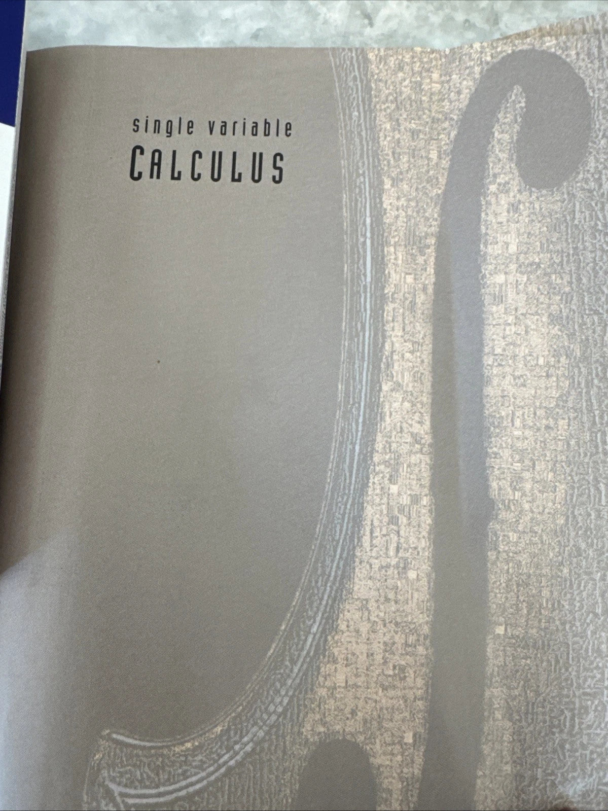 Calculus Single Variable 5th Edition James Stewart Hardcover Math Textbook