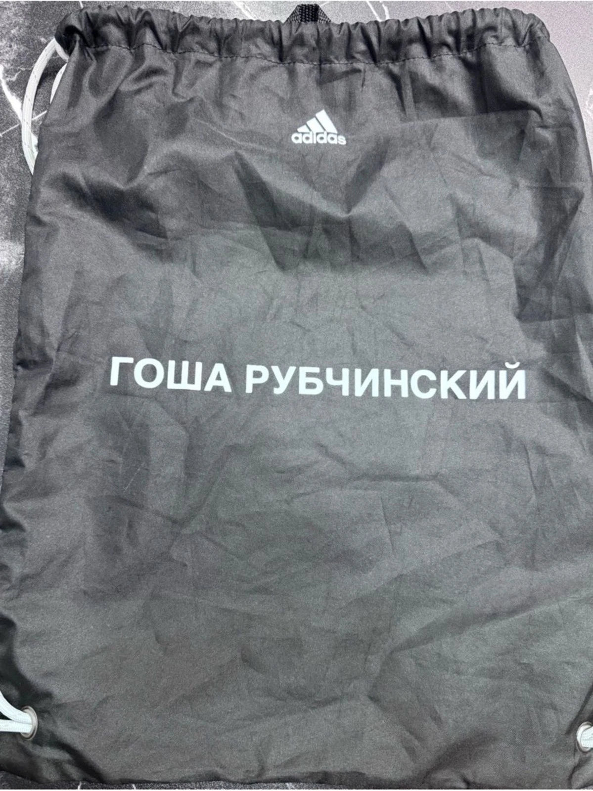 adidas x Gosha Rubchinskiy DP9063 A9H001 Knapsack Backpack Black 2017
