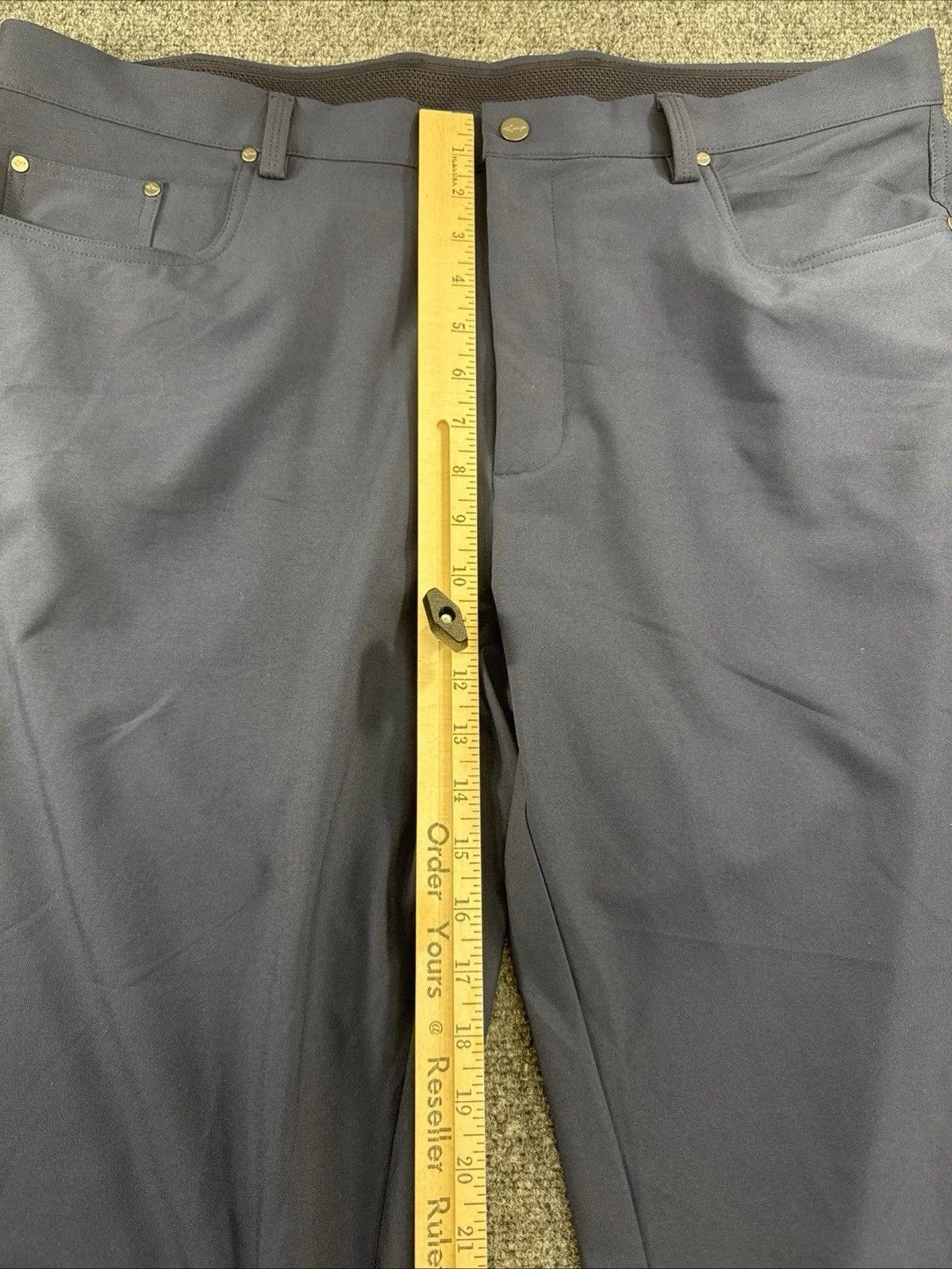 Greg Norman Golf Pants Men’s 38x29 Navy Blue Stretch Performance BNWOT
