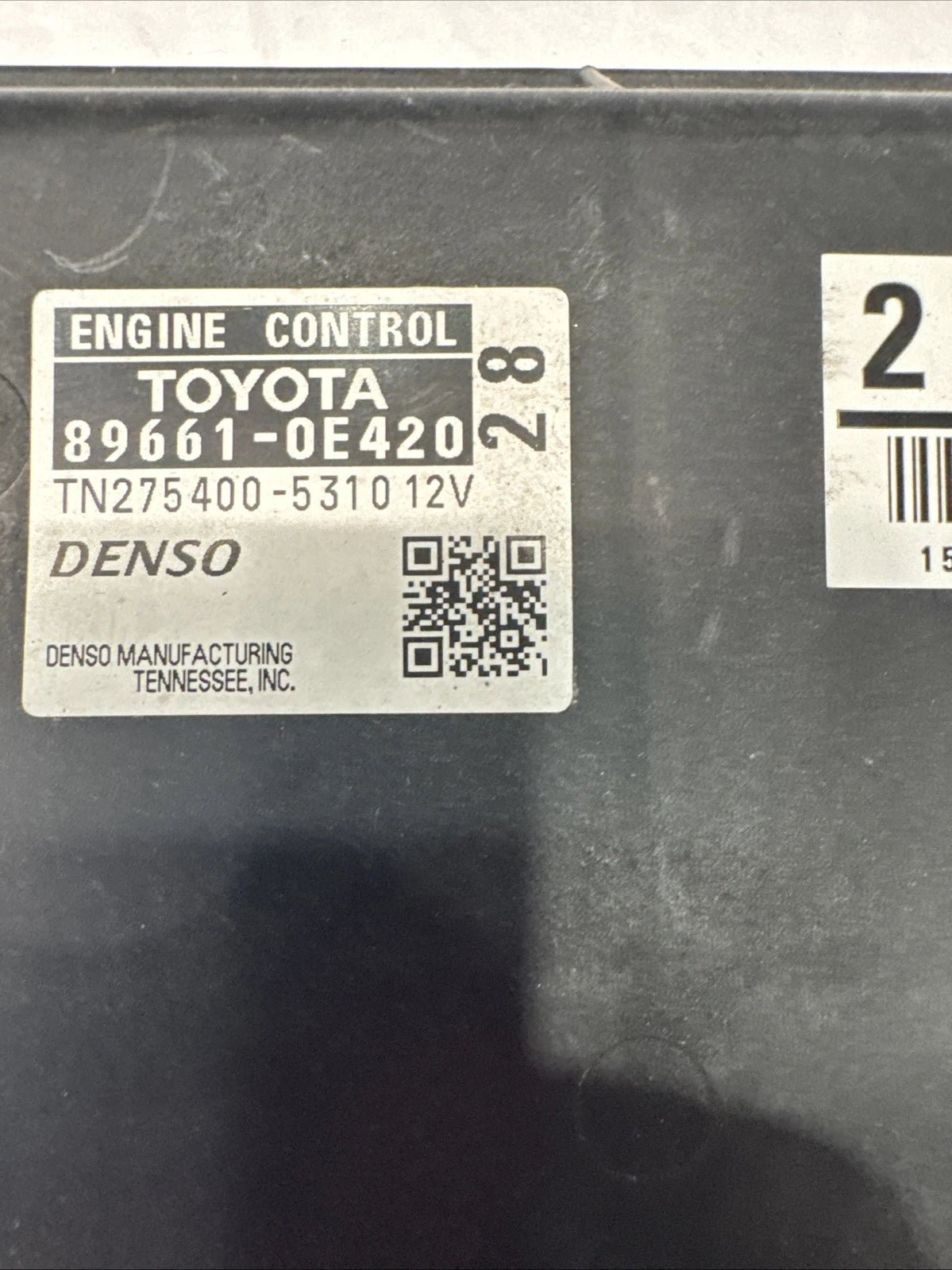 OEM 2012 Lexus ES350 3.5L Engine Control Module DENSO