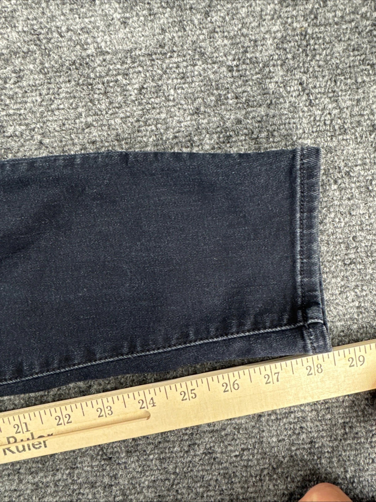 MOTHER High Waisted Looker Jeans Womens 27 Dark Wash Skinny Stretch Designer