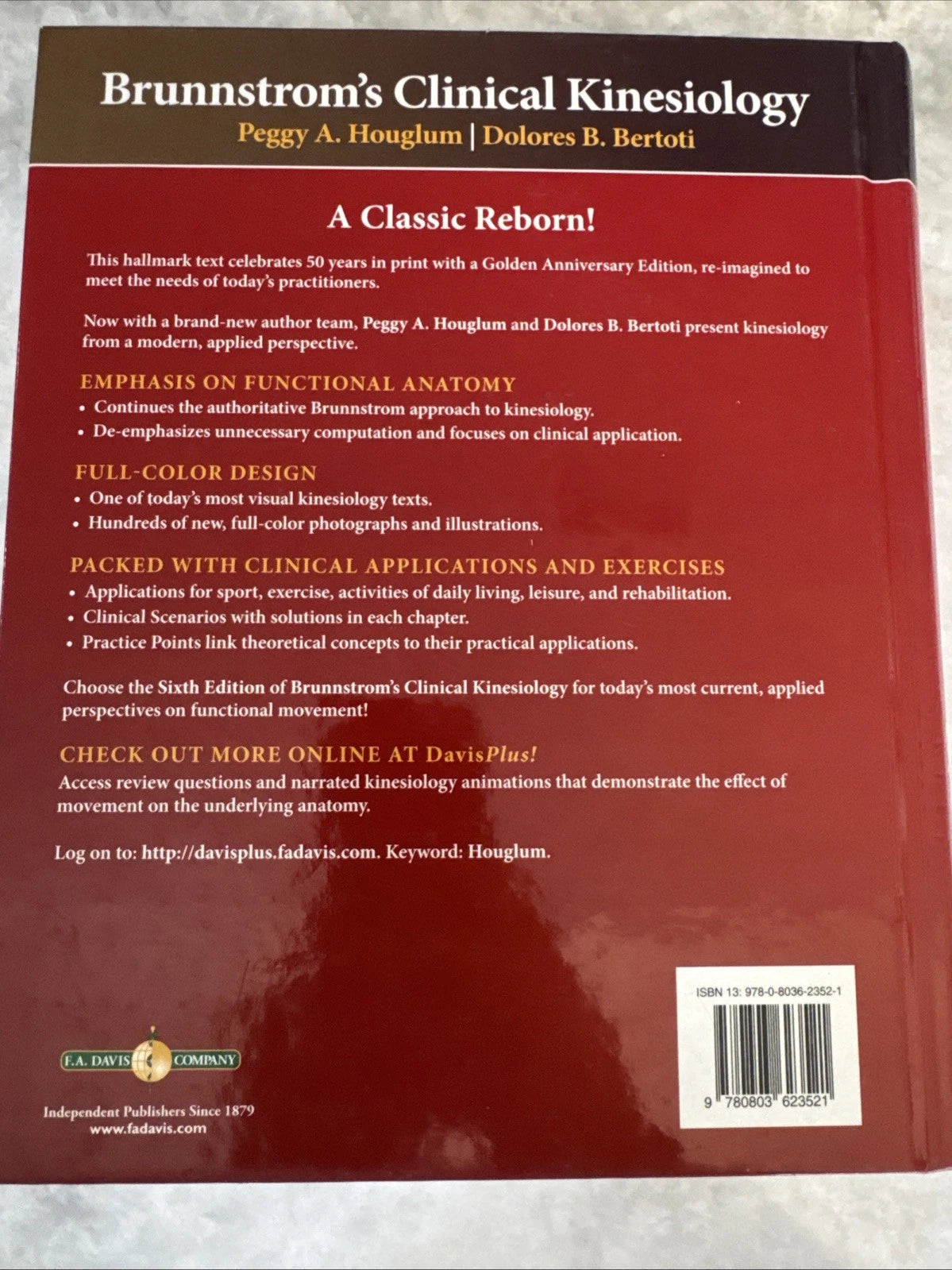 Brunnstrom’s Clinical Kinesiology 6th Edition Houglum Bertoti Physical Therapy