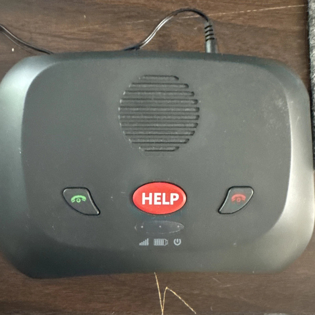 Medical Alert Base Station Emergency Response System w/ Power Adapter Tested