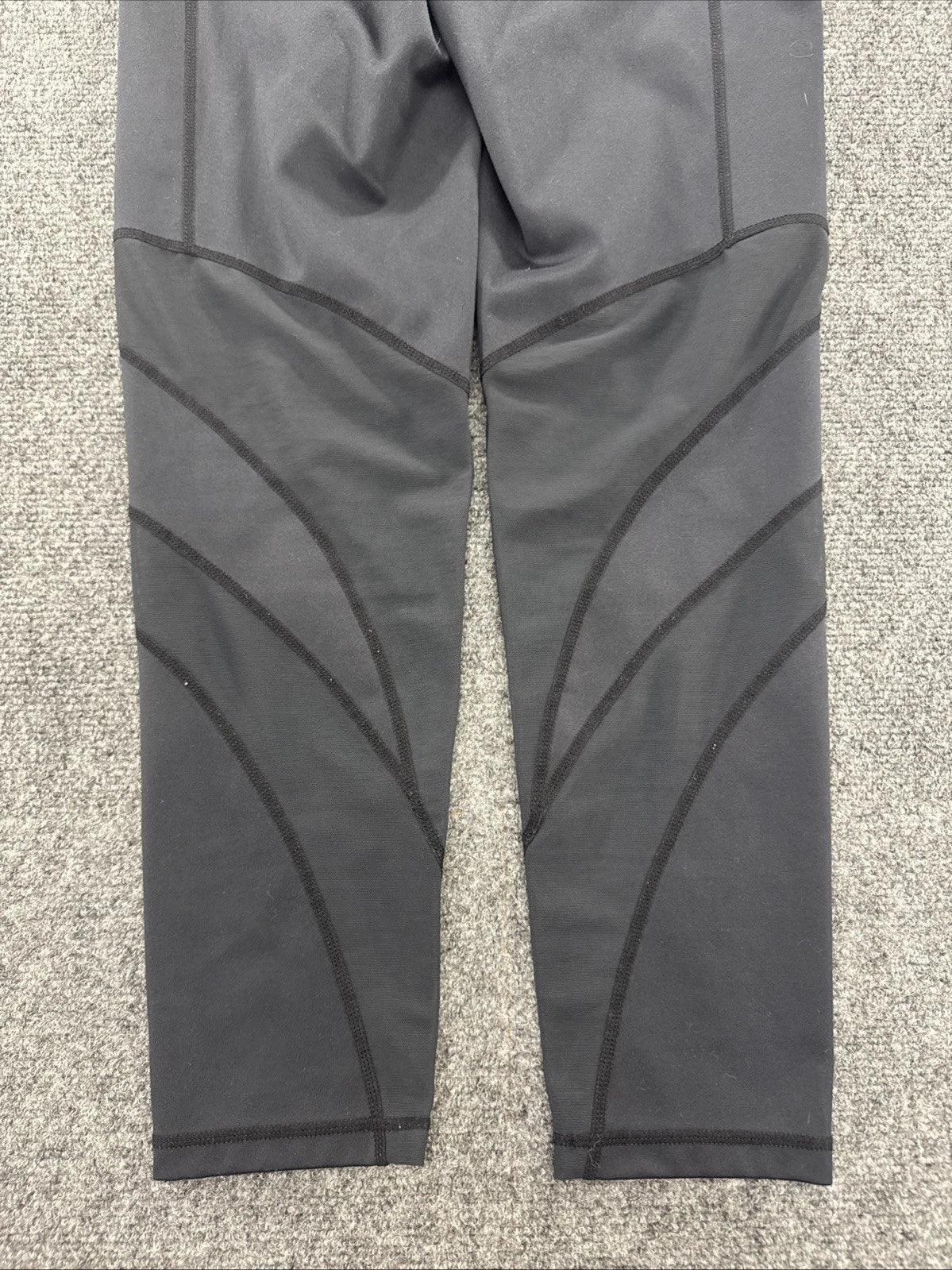 Lilly Pulitzer Luxletic Leggings Womens S Black Pink Powerstretch Mesh Active
