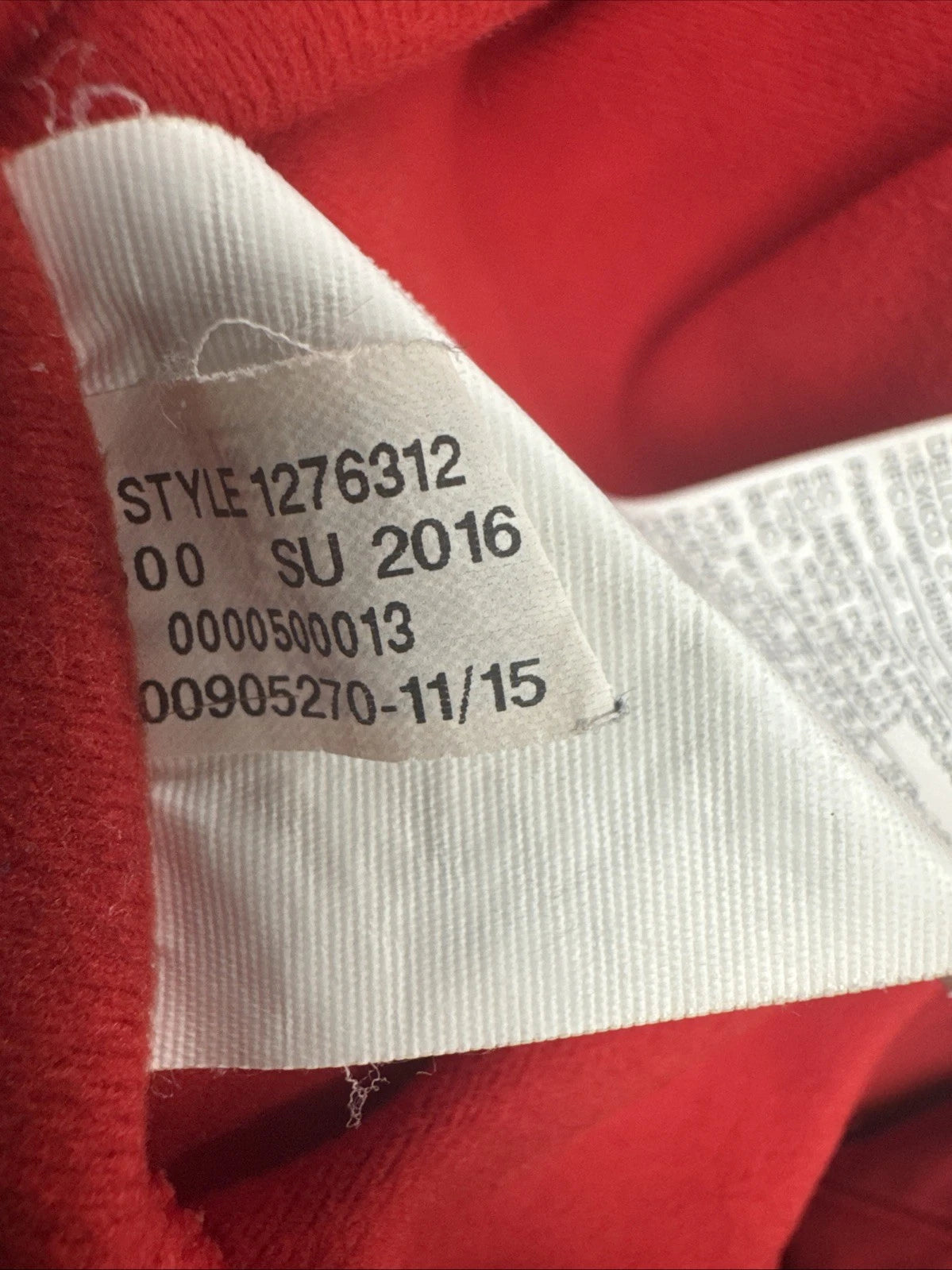 Under Armour Milwaukee Tool 1/4 Zip Pullover Men’s Medium Red Loose Fit