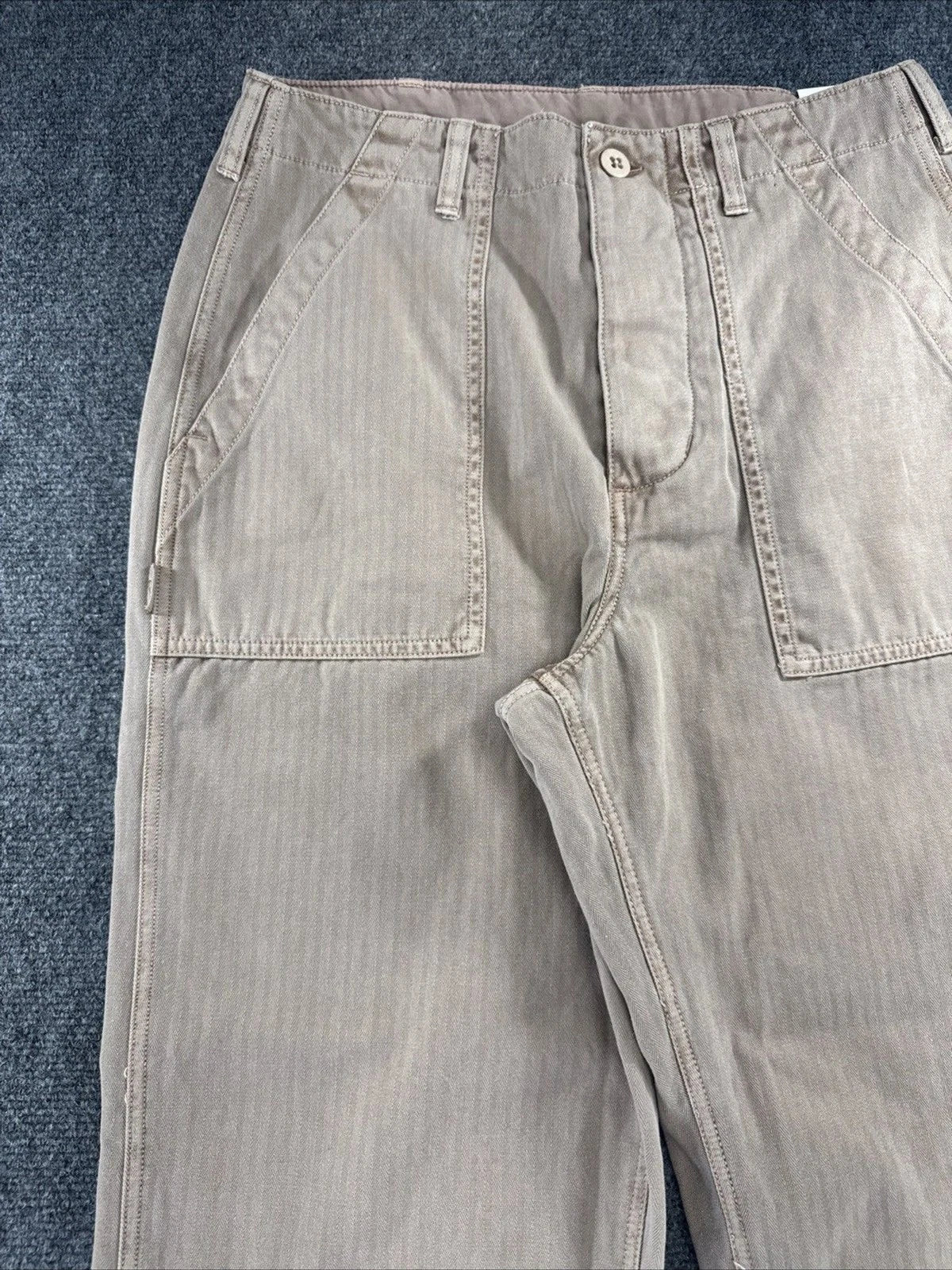 Nike Life Fatigue Pants Men’s 28 Hemp Herringbone Workwear HJ0645-227 NWT